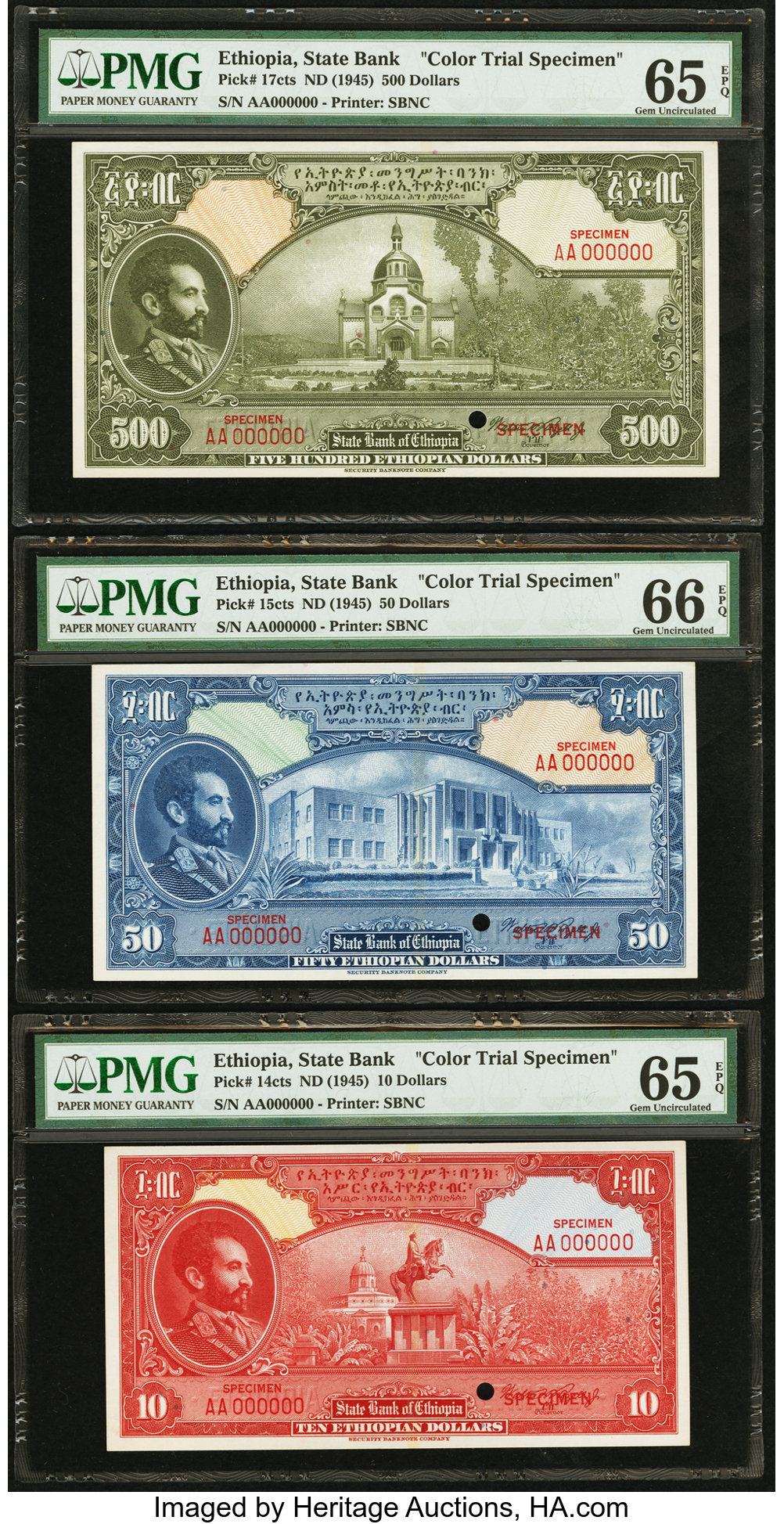image for: Ethiopia  5 Ethiopian dollars(B202b)
