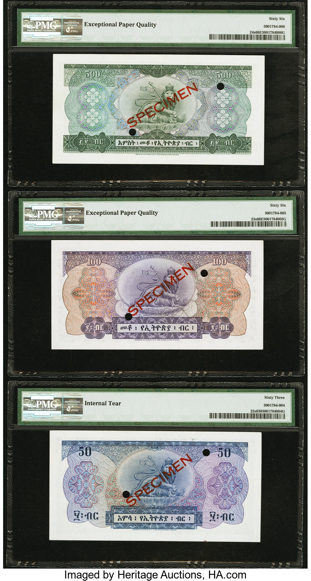 image for: Ethiopia  1 Ethiopian dollar(B207a)