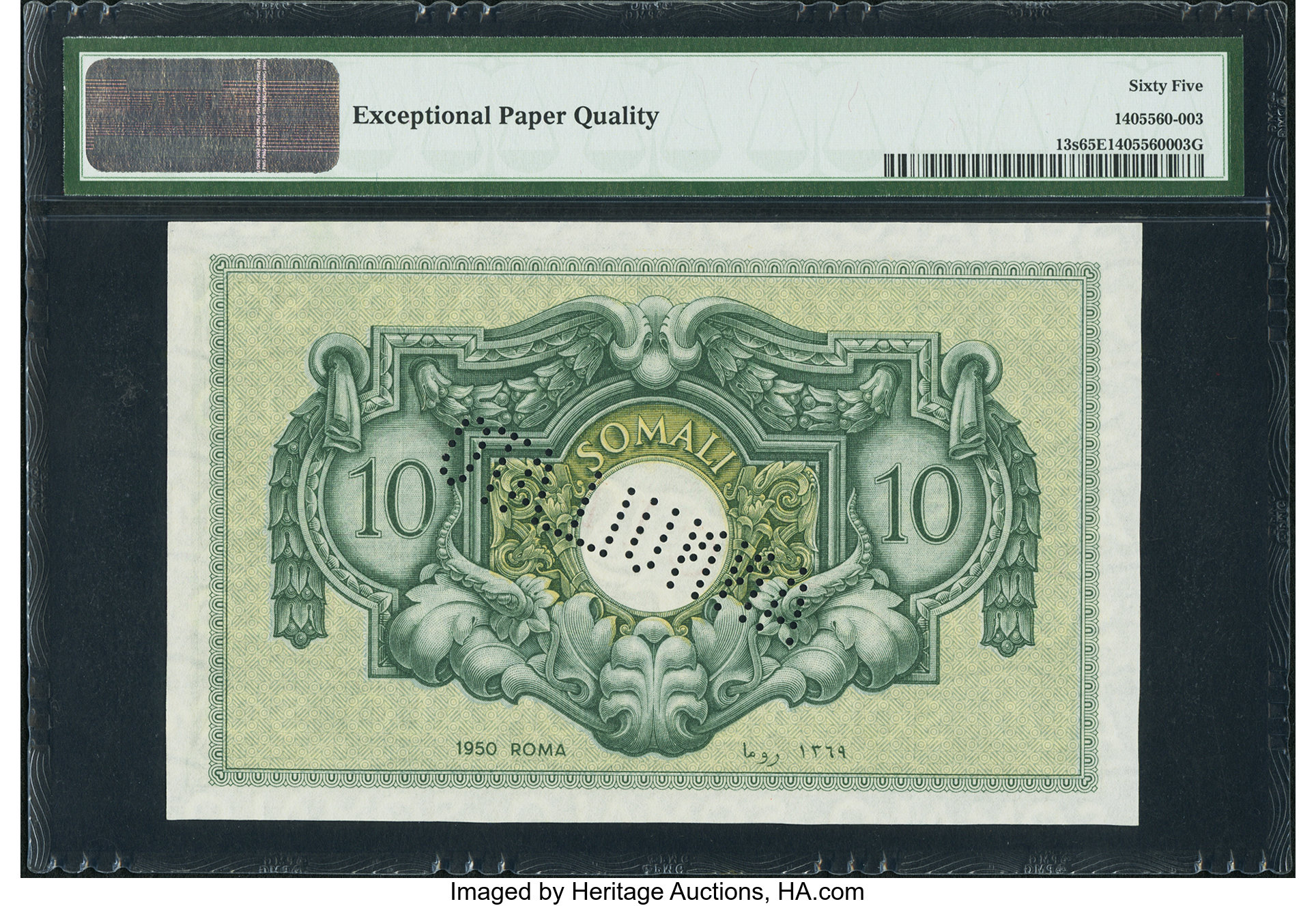 image for: Italian Somaliland  10 somali(B303a)