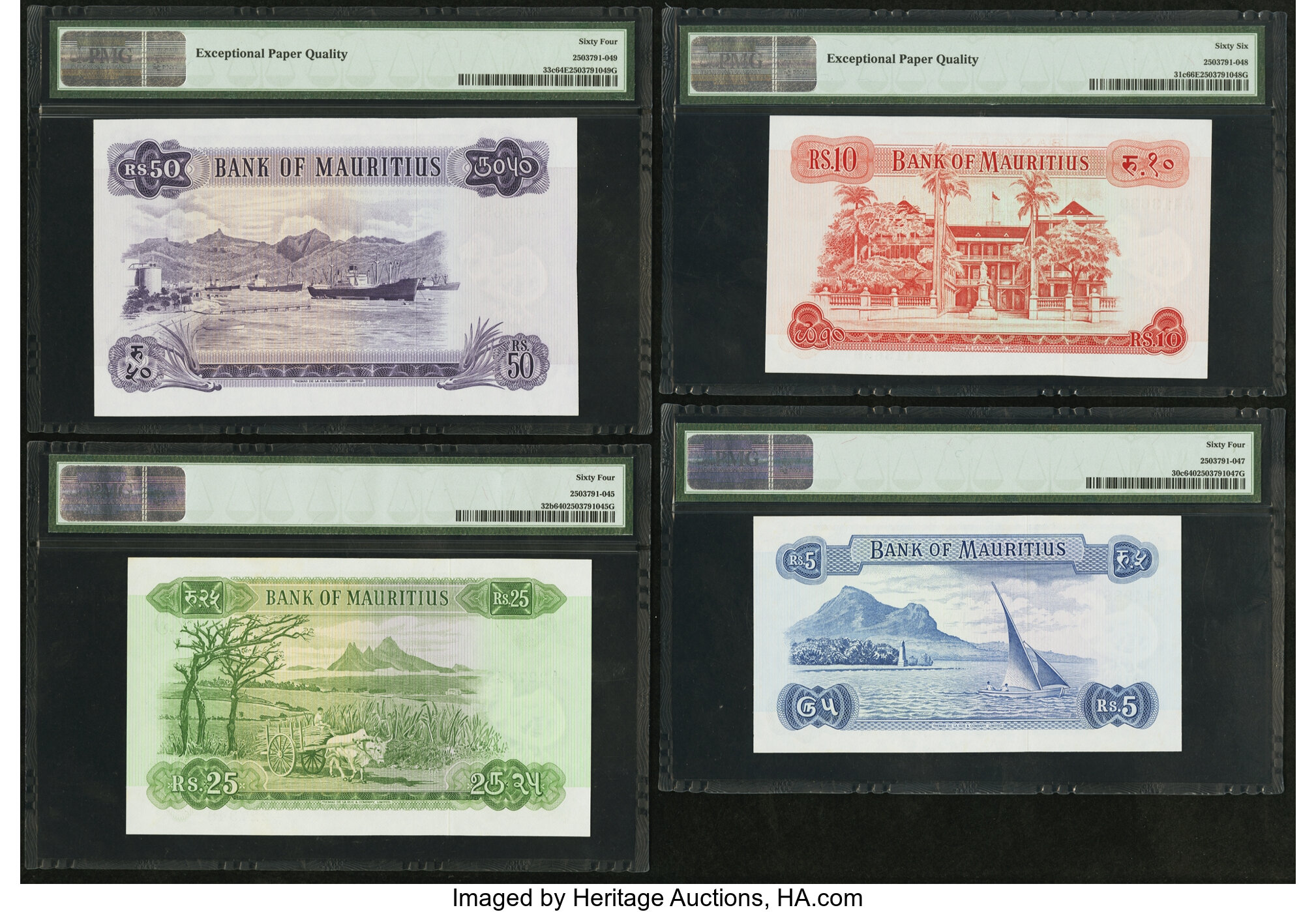 image for: Mauritius  50 rupees (B404c)
