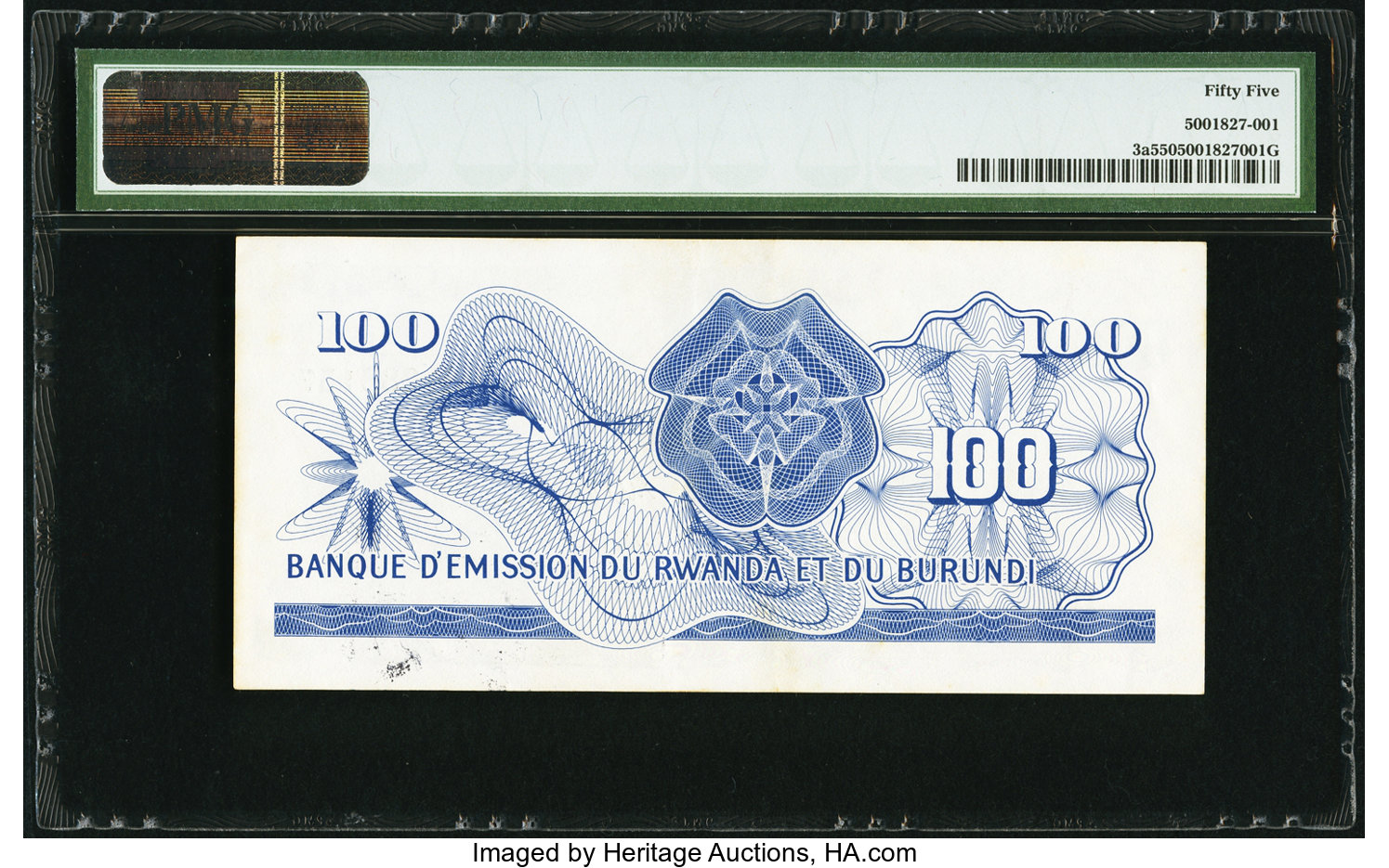 image for: Rwanda  100 francs(B103a)