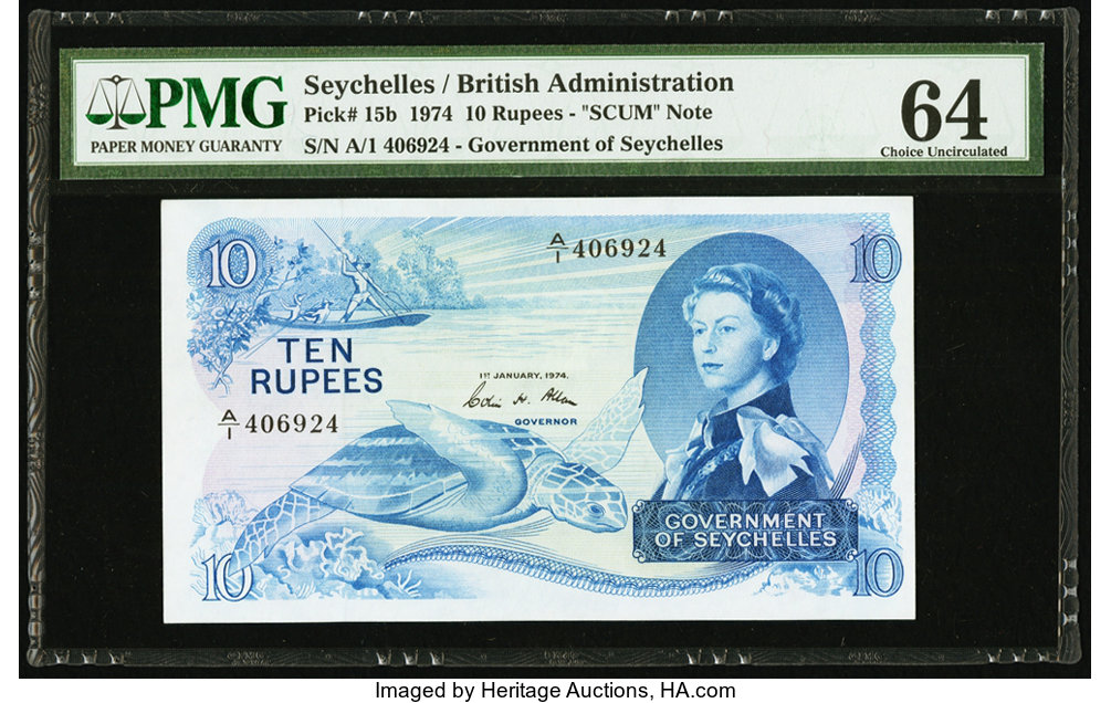 image for: Seychelles  10 rupees (B122b)