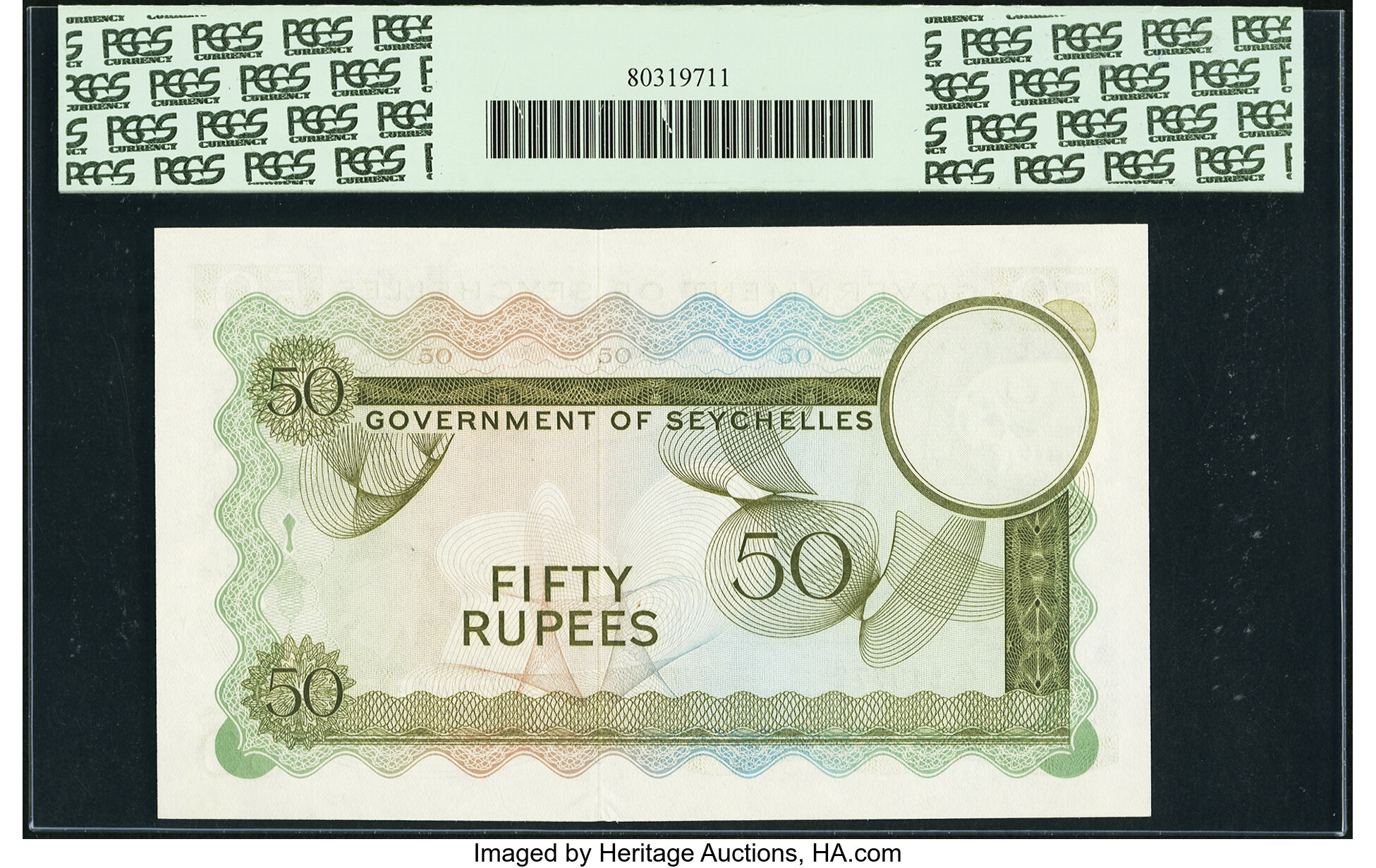 image for: Seychelles  50 rupees (B124cs)