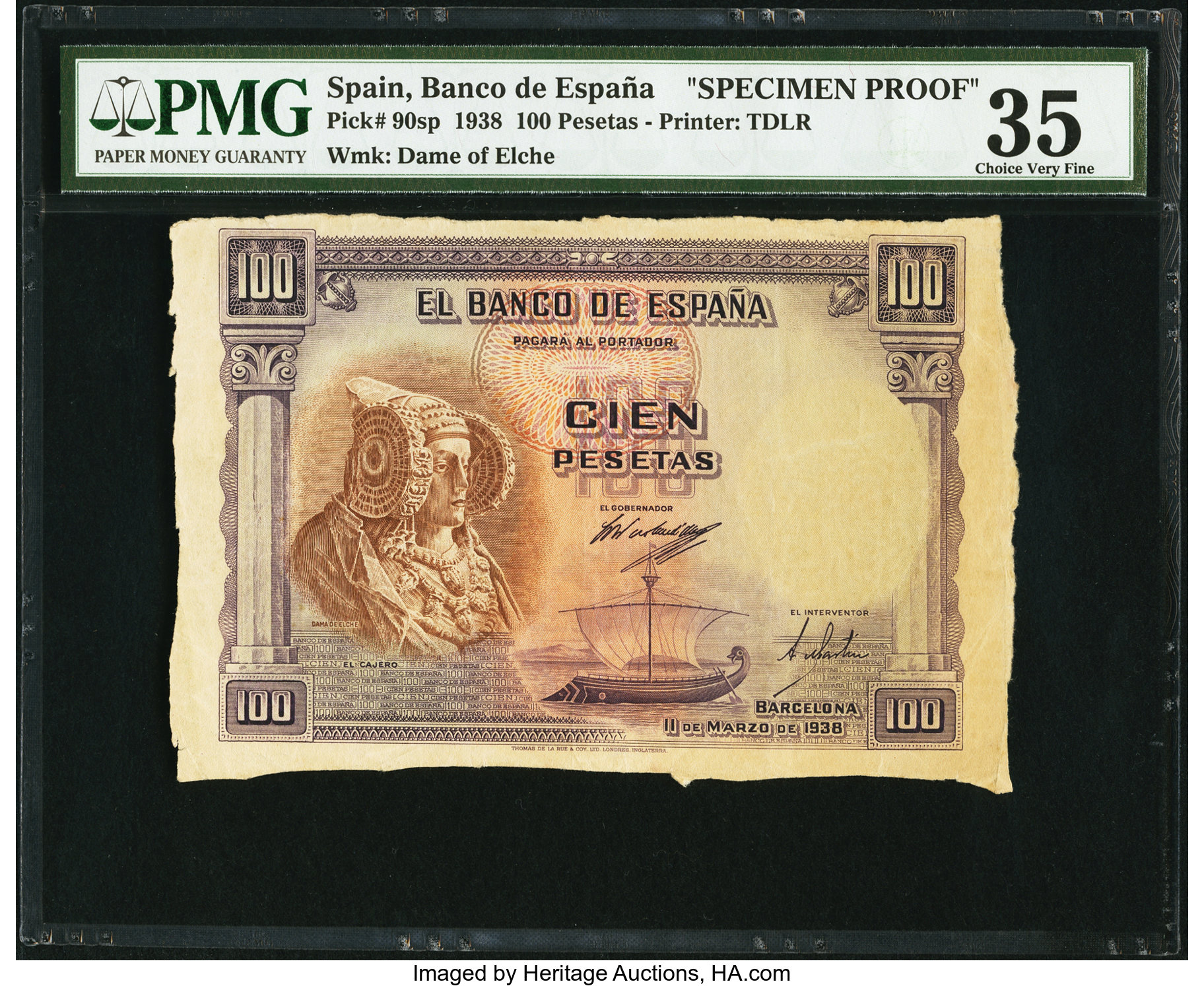 image for: Spain  100 pesetas(B534ar2)