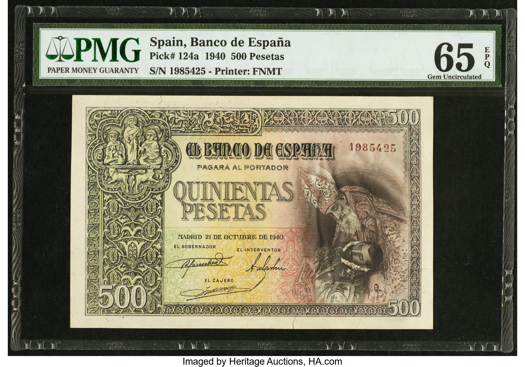 image for: Spain  500 pesetas (B590a)