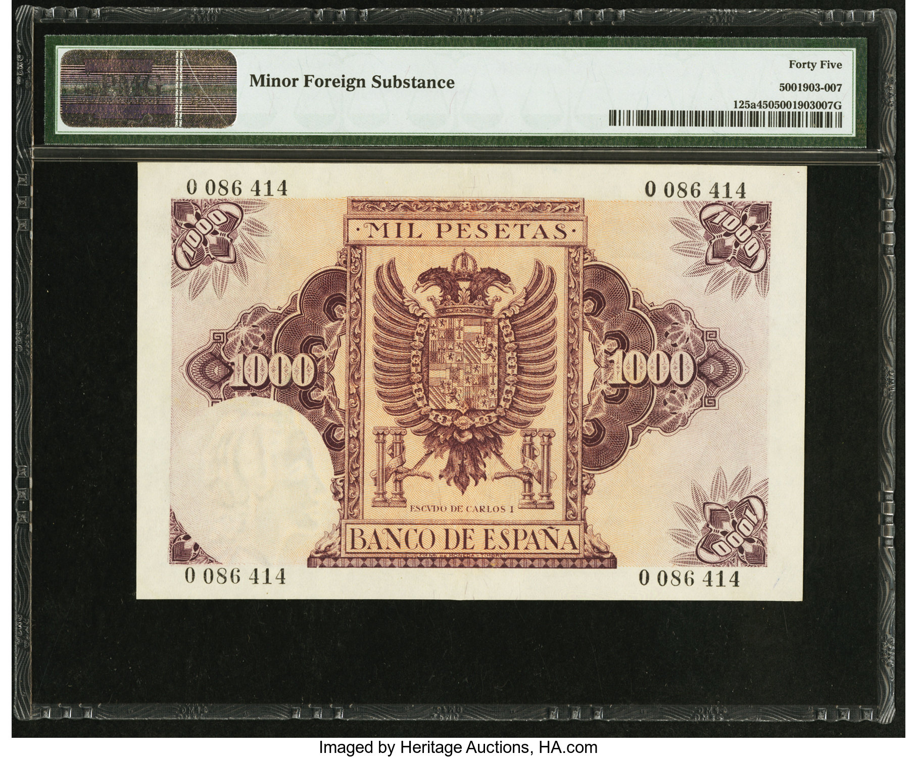 image for: Spain  1,000 pesetas (B591a)