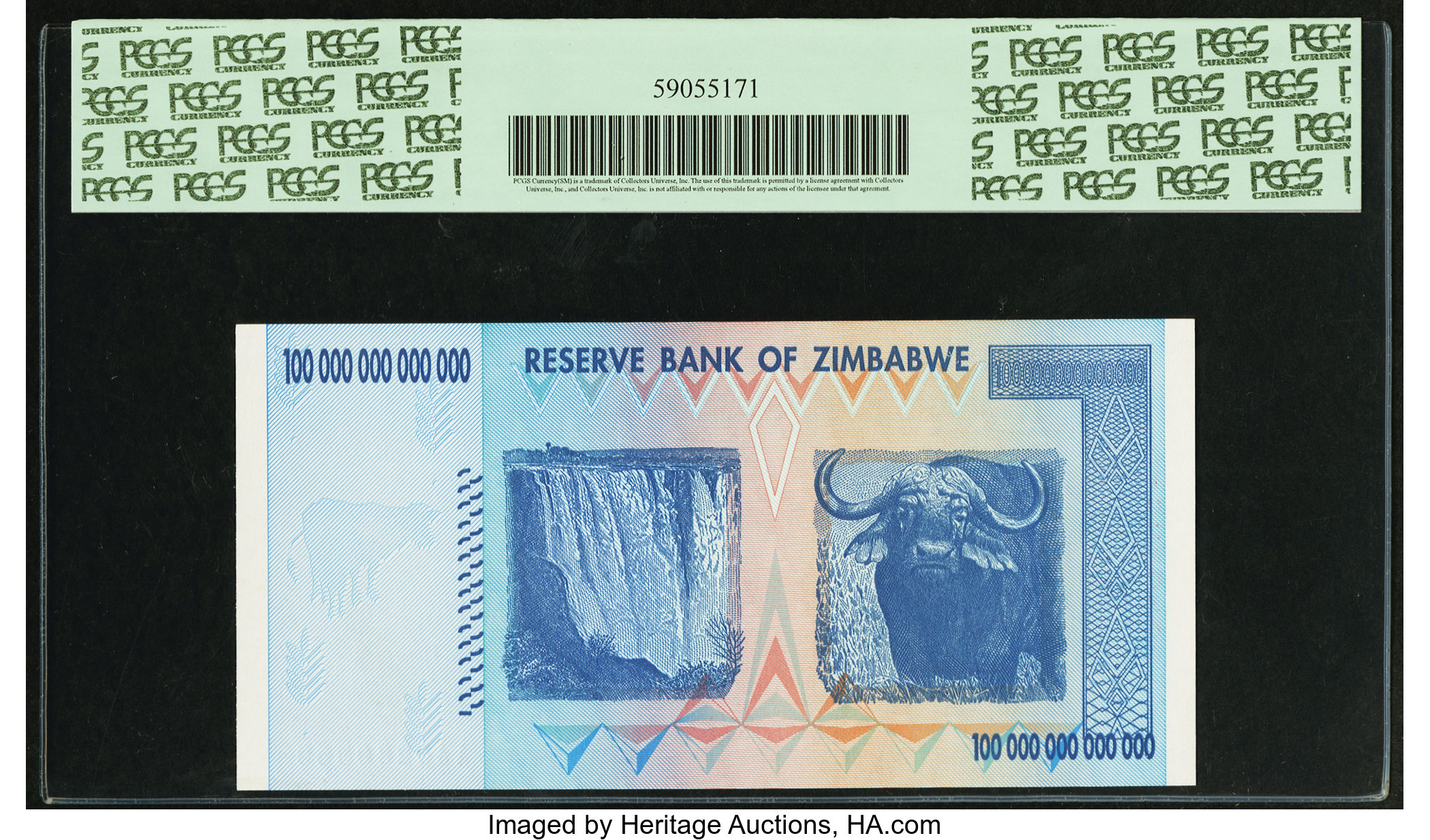 image for: Zimbabwe  10,000,000,000,000 dollars (B179a)