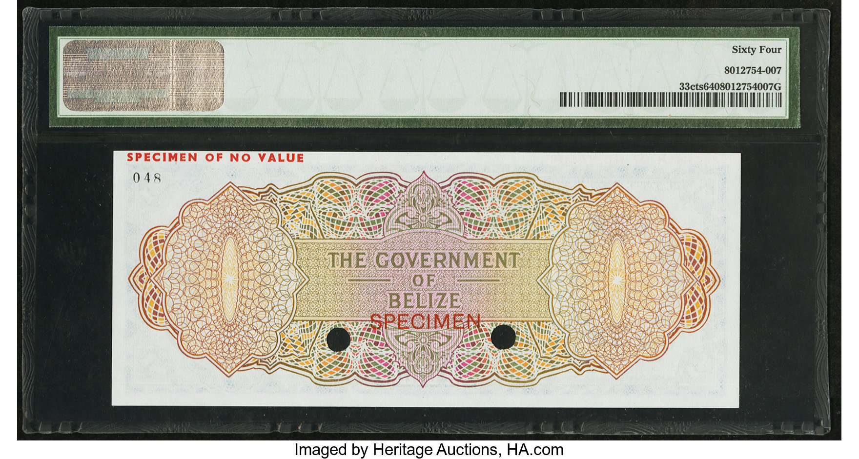 image for: Belize  1 dollar (B101cp)