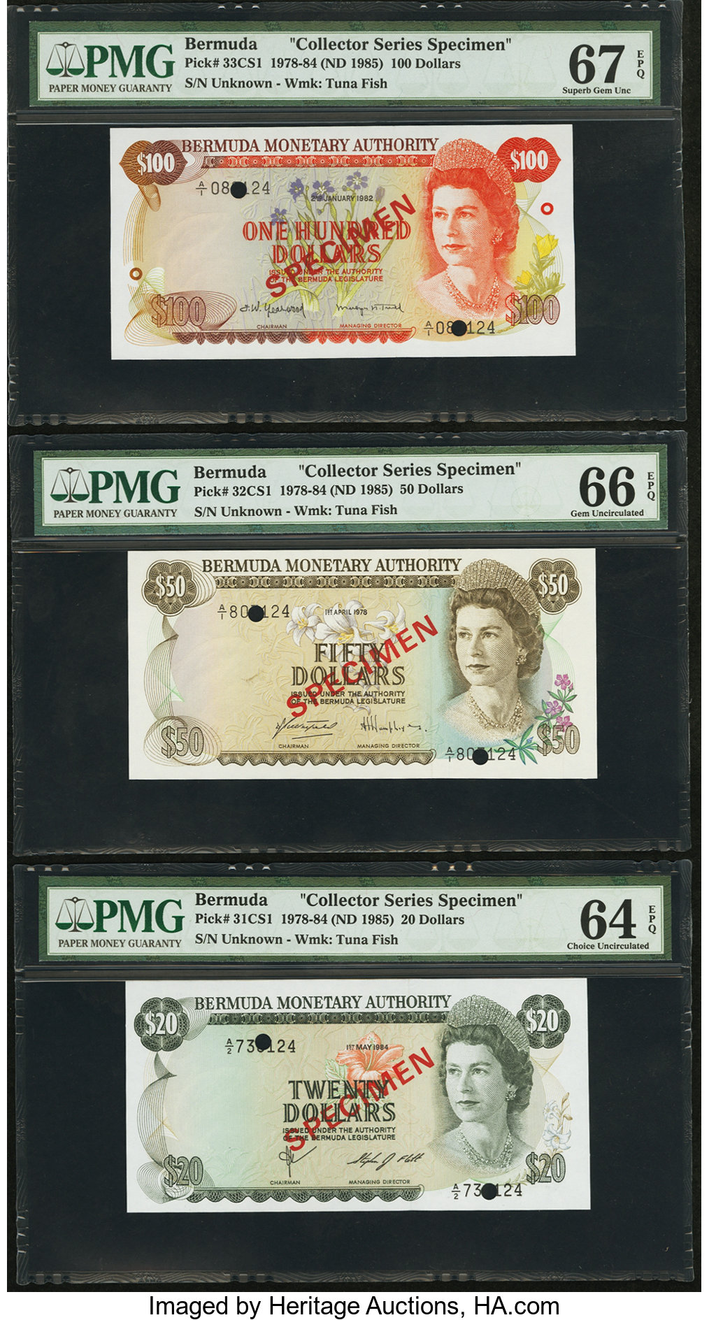 image for: Bermuda  20 dollars (B204dz)