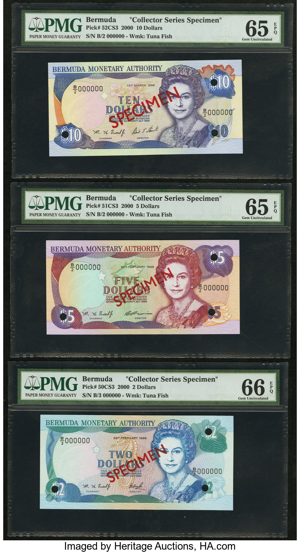 image for: Bermuda  20 dollars (B225a)