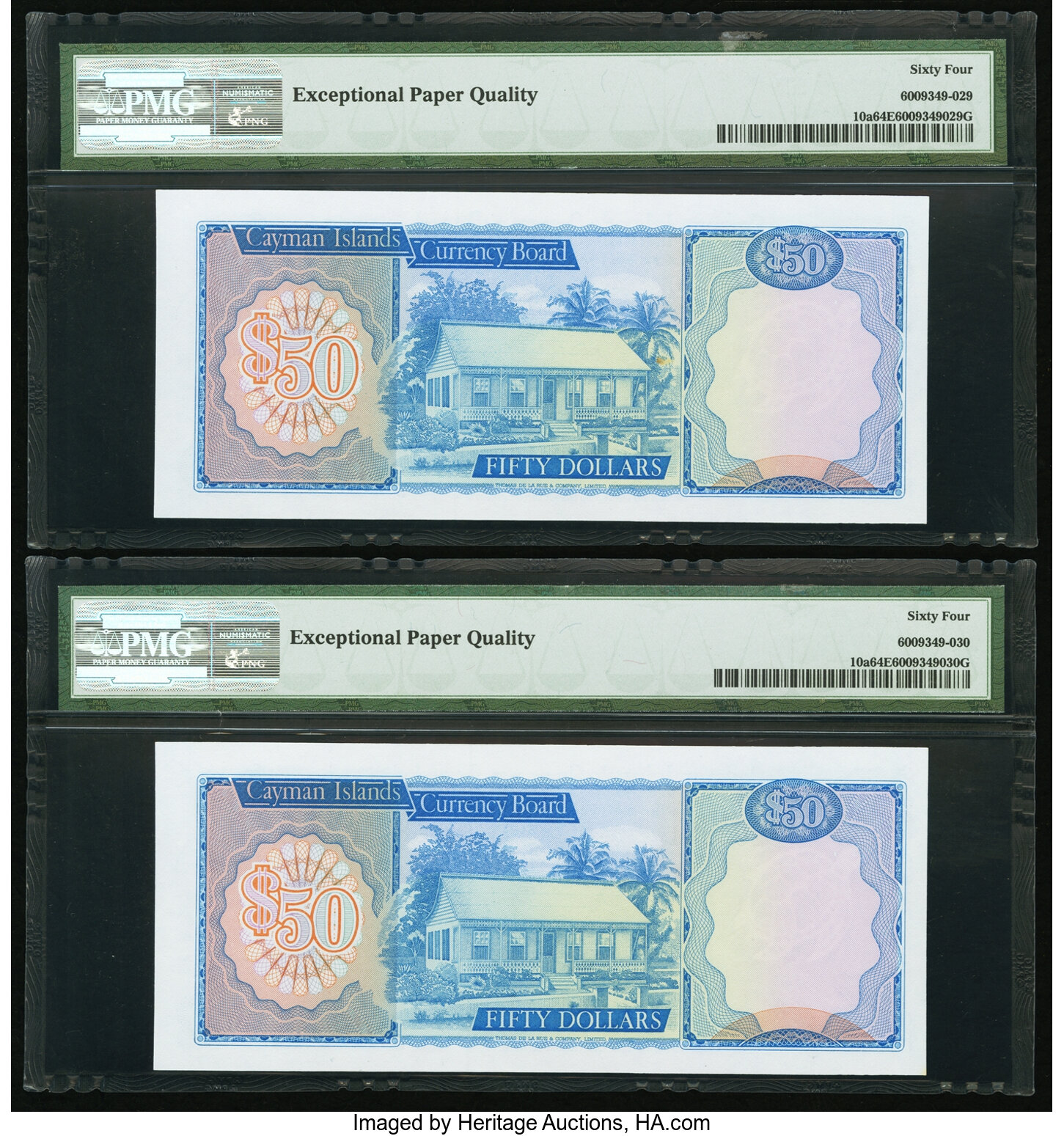 image for: Cayman Islands  50 dollars (B110a)