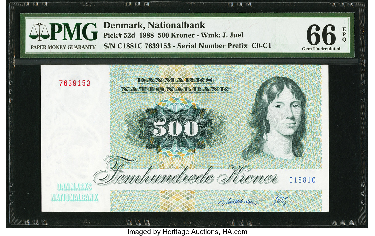 image for: Denmark  500 kroner (B923c)