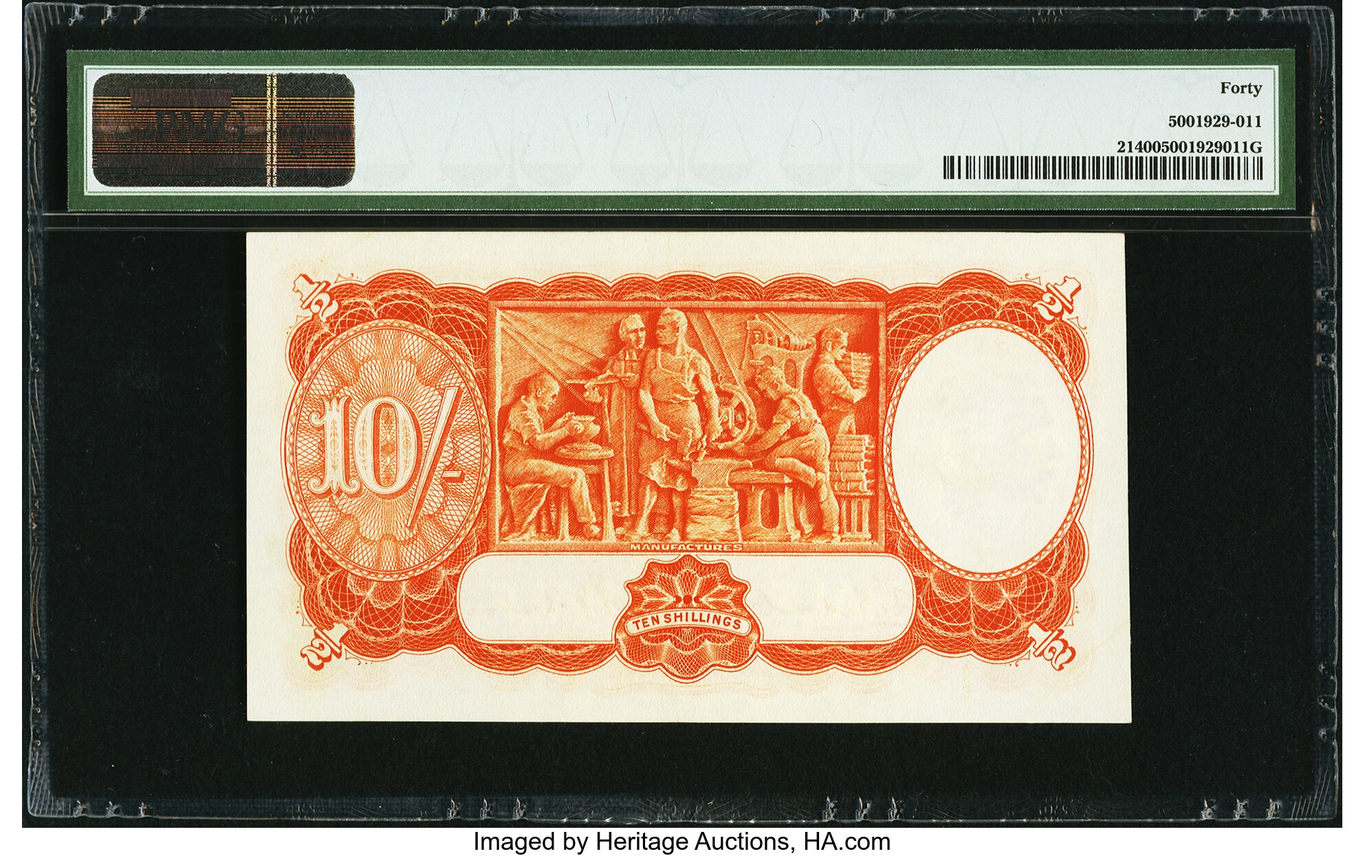 image for: Australia  10 shillings(B125a)