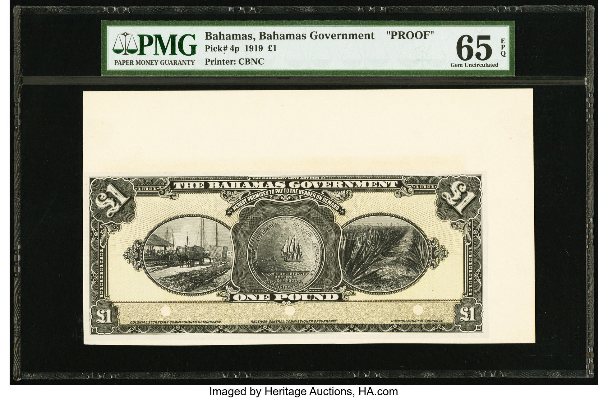 image for: Bahamas  1 pound(B104ap)