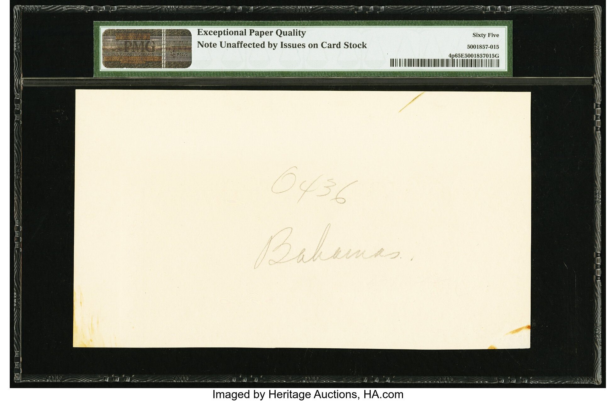 image for: Bahamas  1 pound(B104a)
