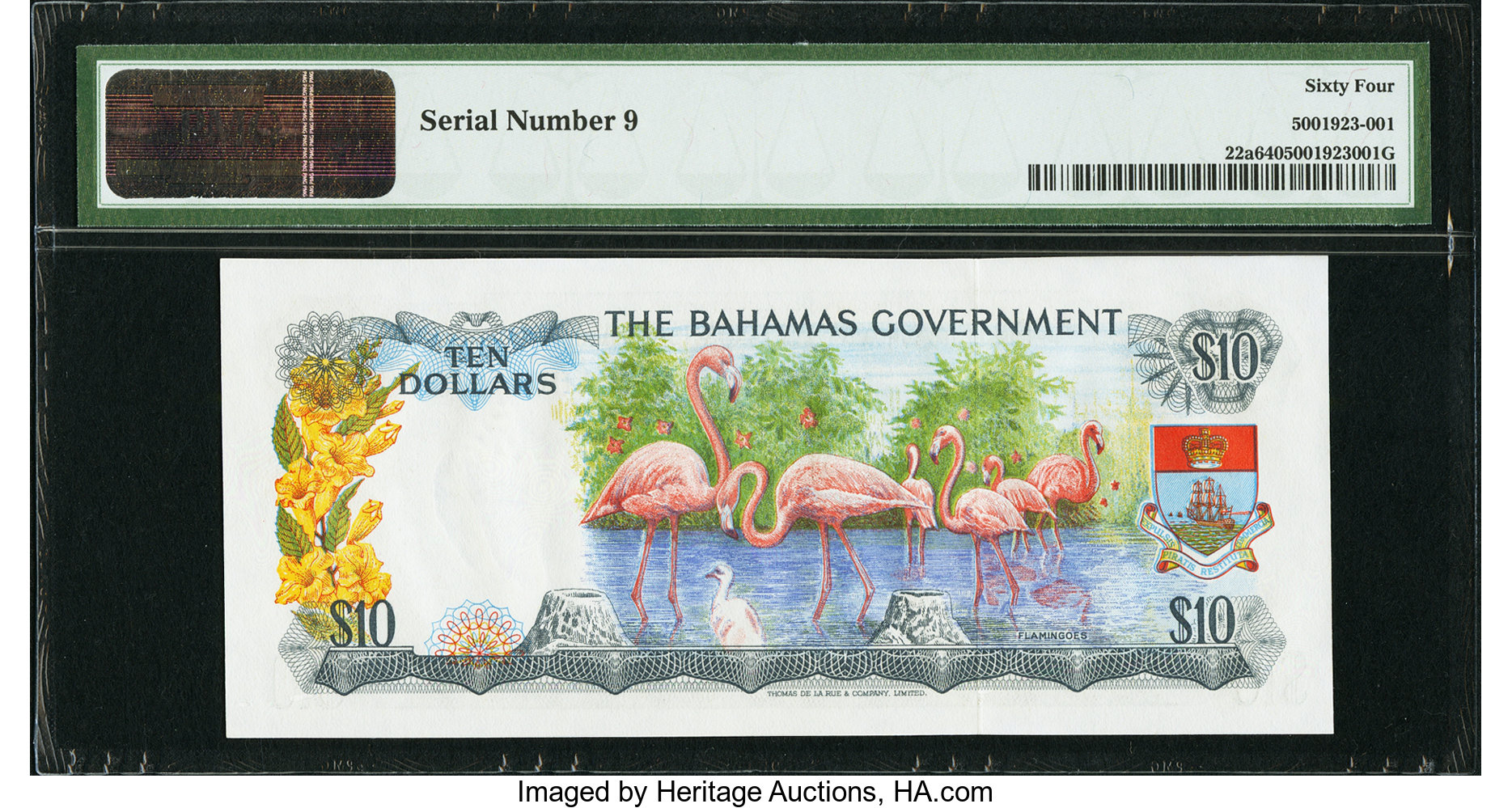 image for: Bahamas  10 dollars (B121bs2)