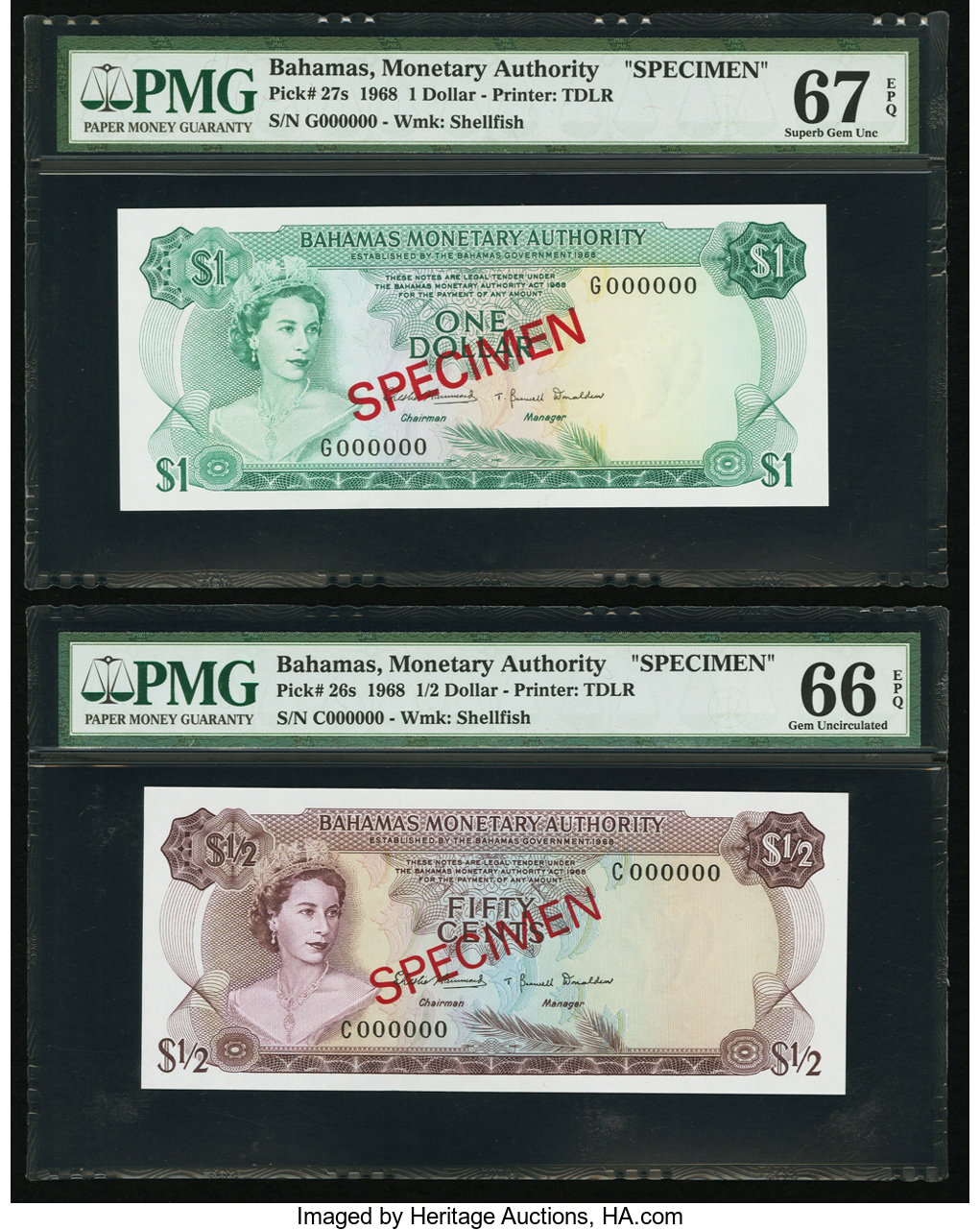 image for: Bahamas  3 dollars (B203as3)