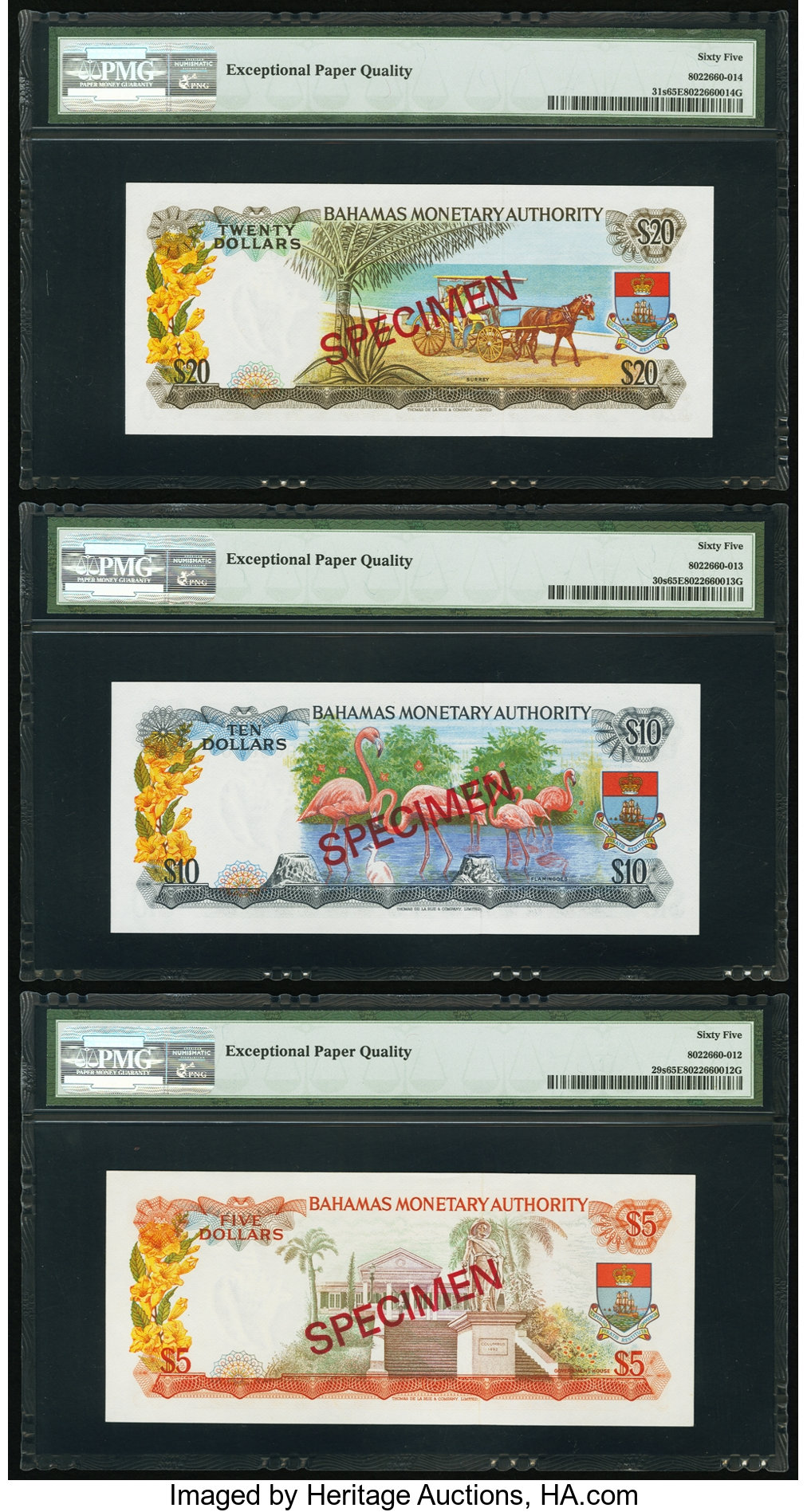 image for: Bahamas  100 dollars (B124z)