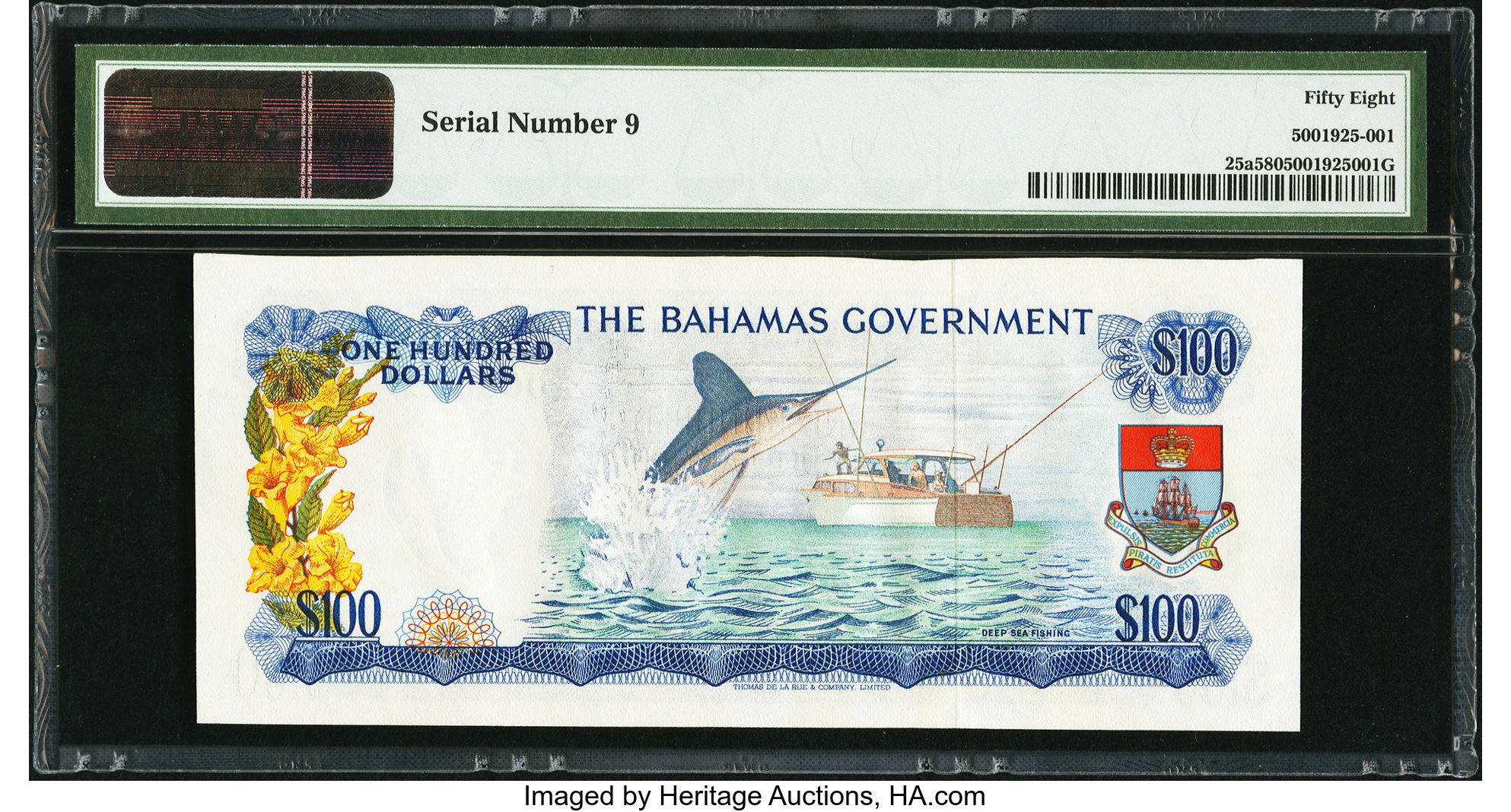 image for: Bahamas  100 dollars (B124z)
