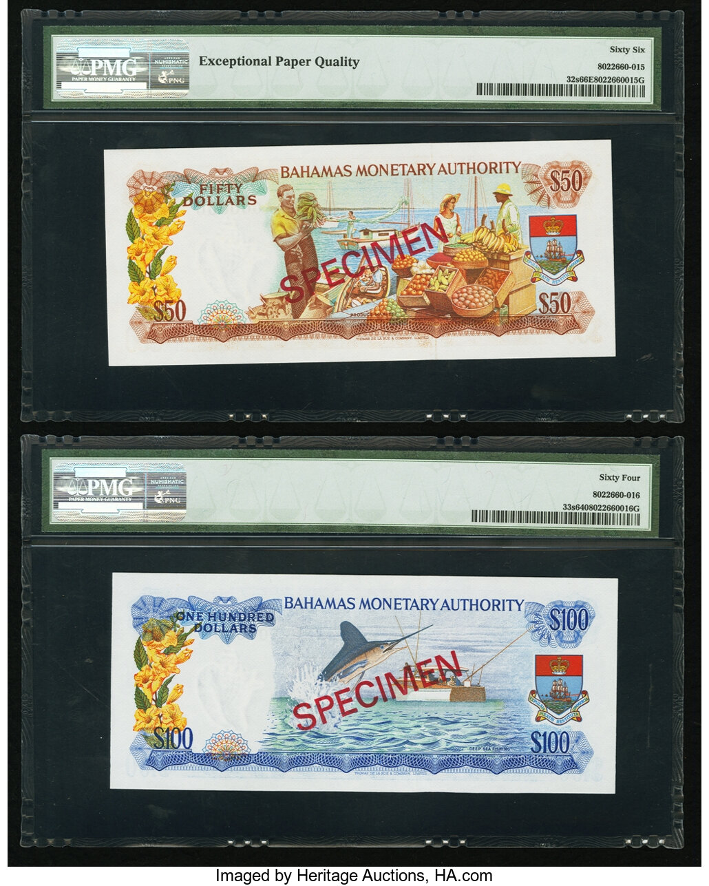 image for: Bahamas  100 dollars (B208as1)
