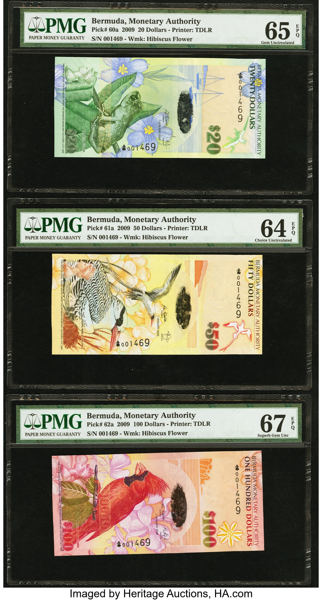 image for: Bermuda  20 dollars (B233a)