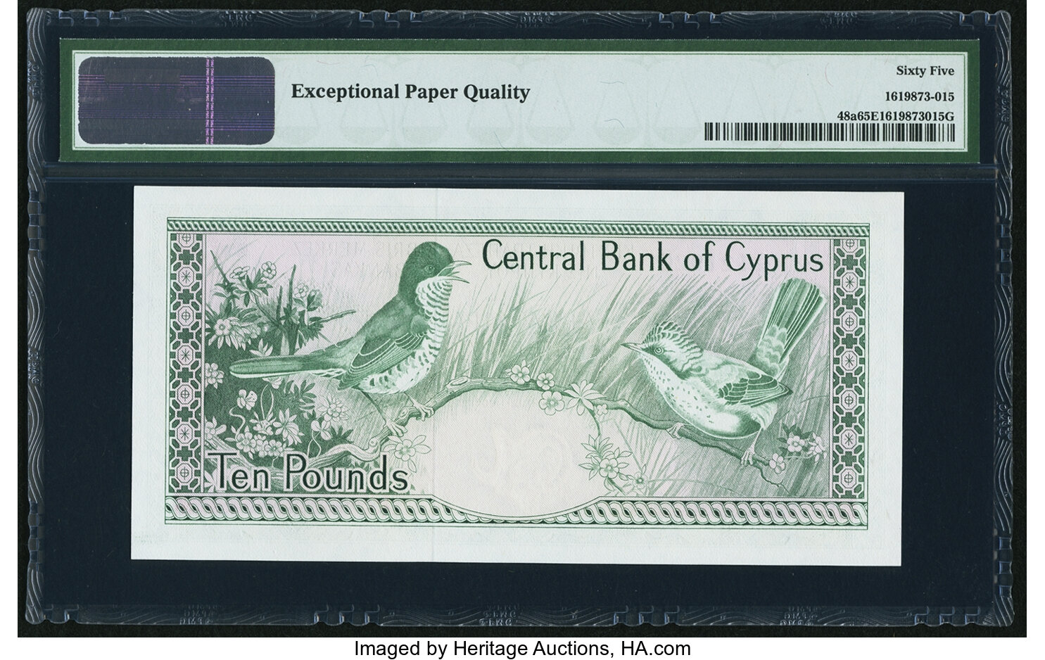 image for: Cyprus  10 pounds (B308s)