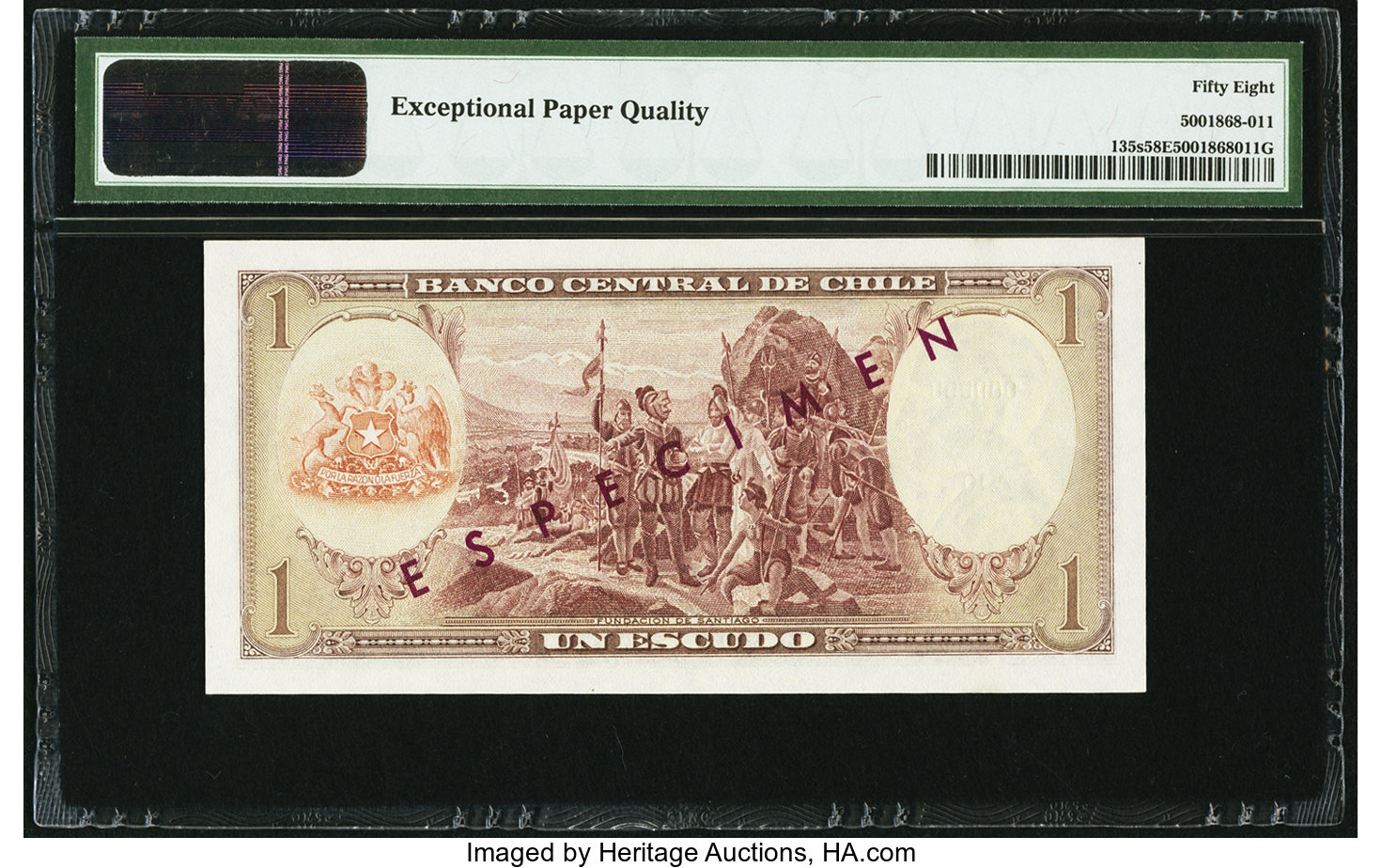 image for: Chile  1 escudo(B270z)