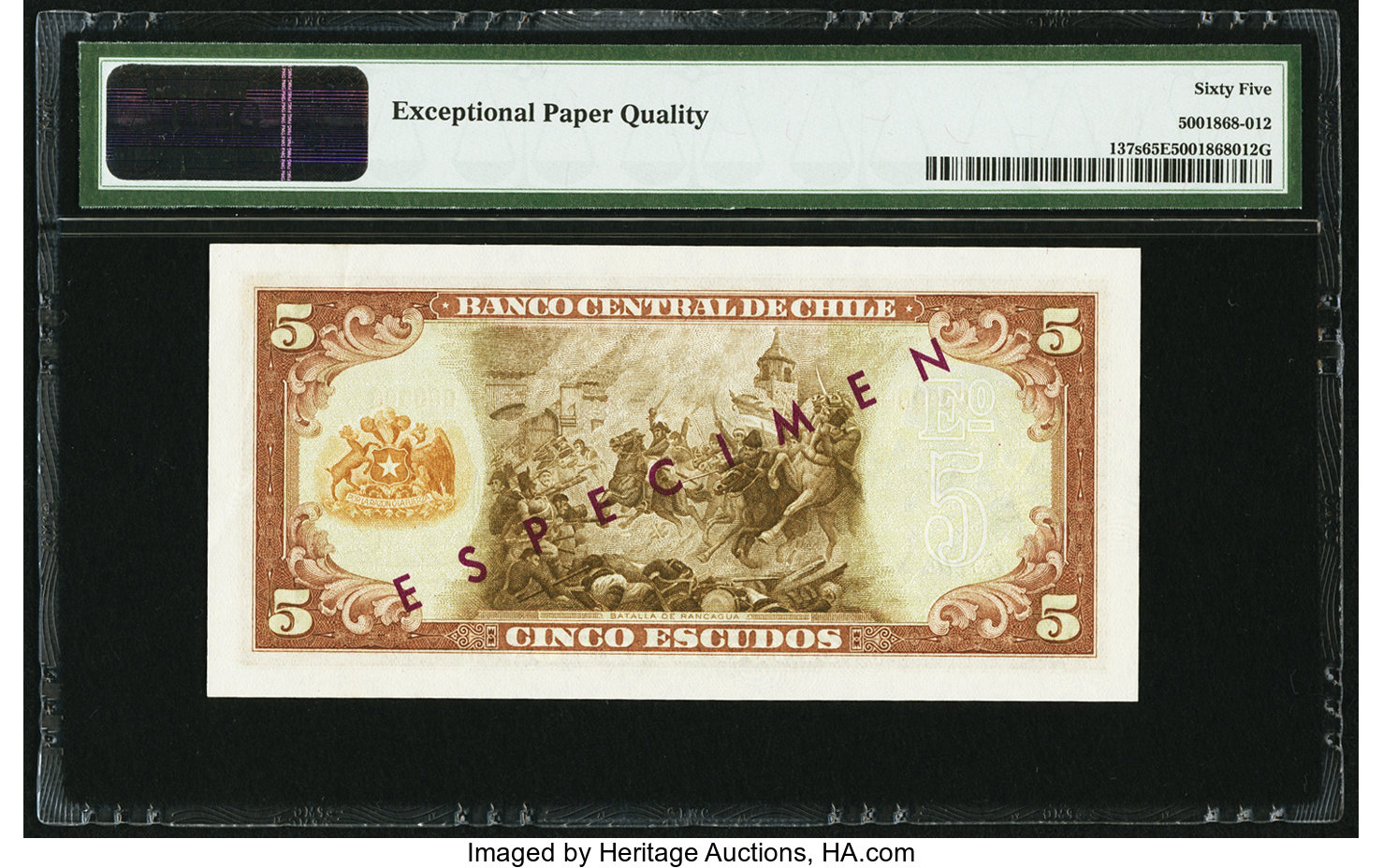 image for: Chile  5 escudos(B272az)