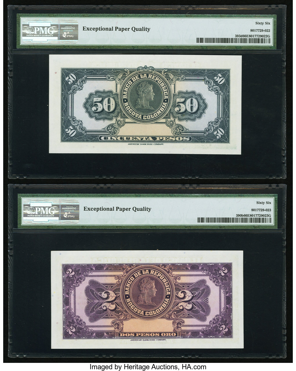 image for: Colombia  50 pesos oro(B927g)