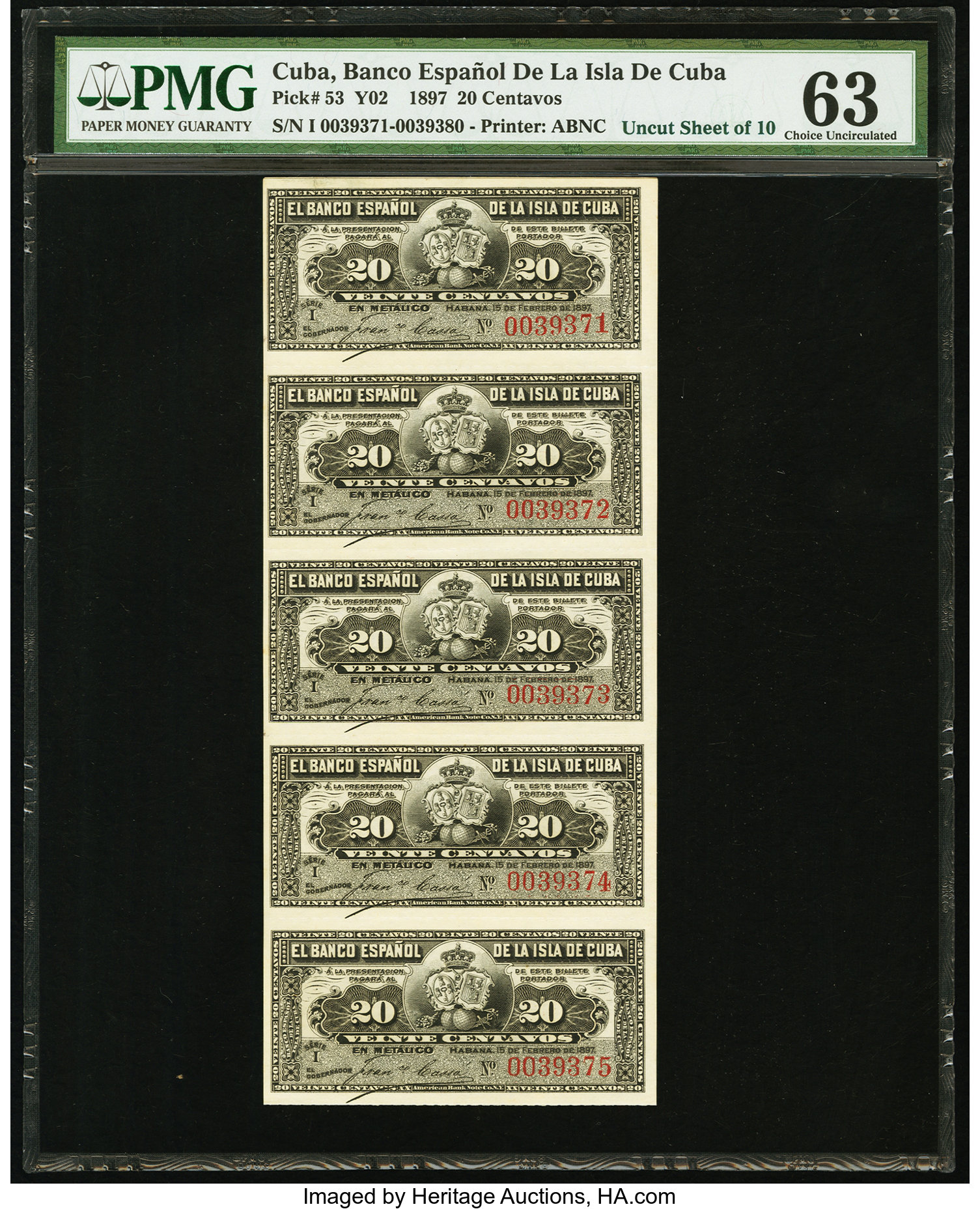 image for: Cuba  10 centavos (B302ap)
