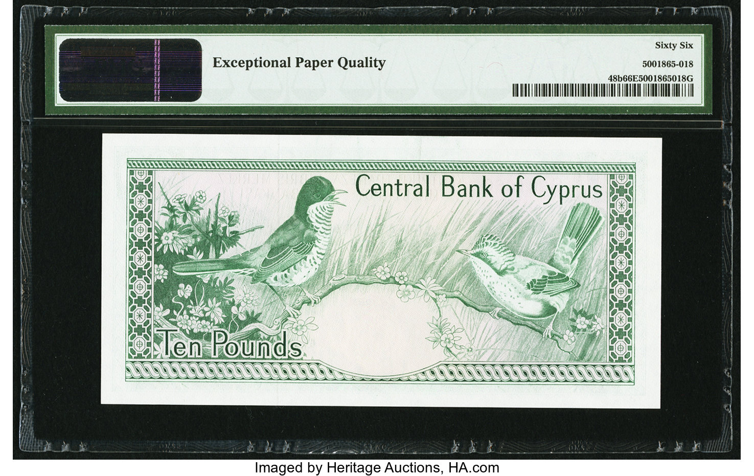 image for: Cyprus  10 pounds (B308h)