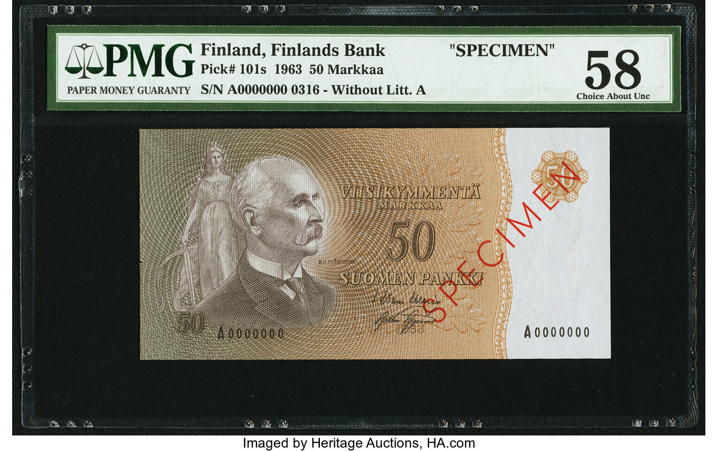 image for: Finland  50 markkaa / mark (B389a)