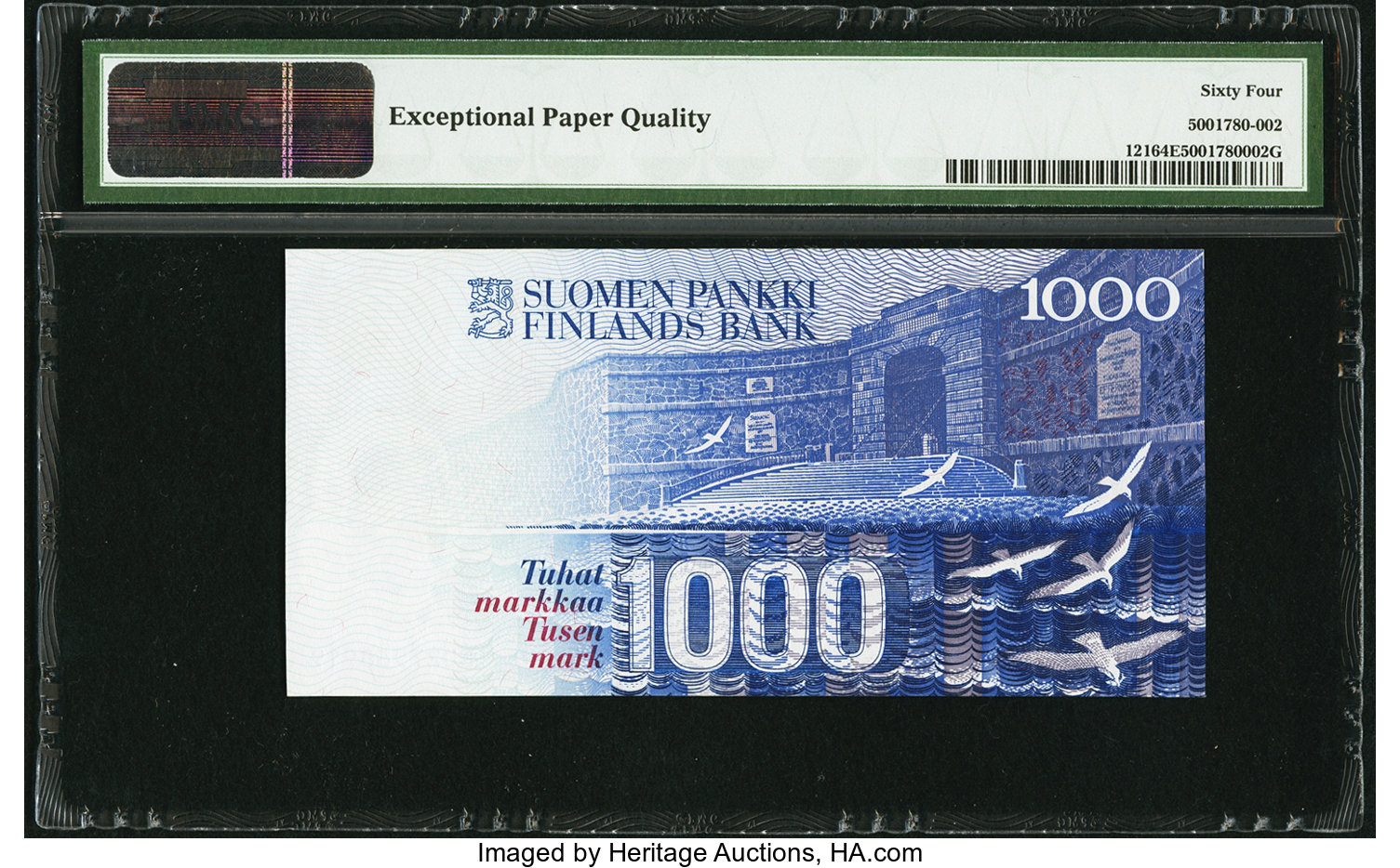 image for: Finland  1,000 markkaa / mark (B406as)