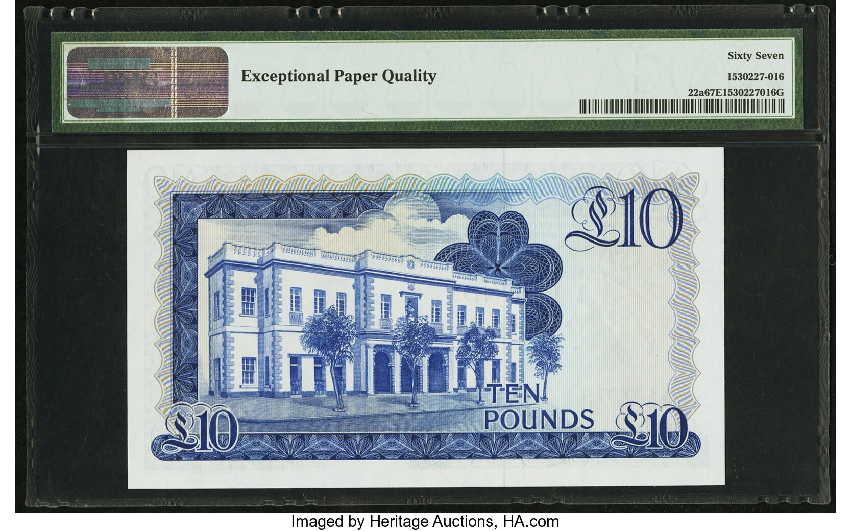 image for: Gibraltar  10 pounds (B120as3)
