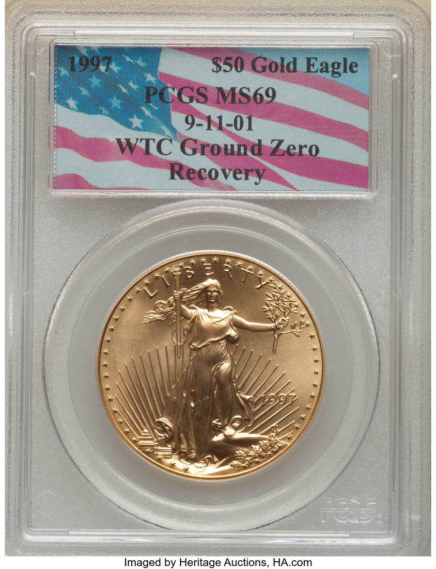 M.R.G. Excellence 2000 メダル 1997 $50 Gold Eagle Values & Prices By Issue | Greysheet