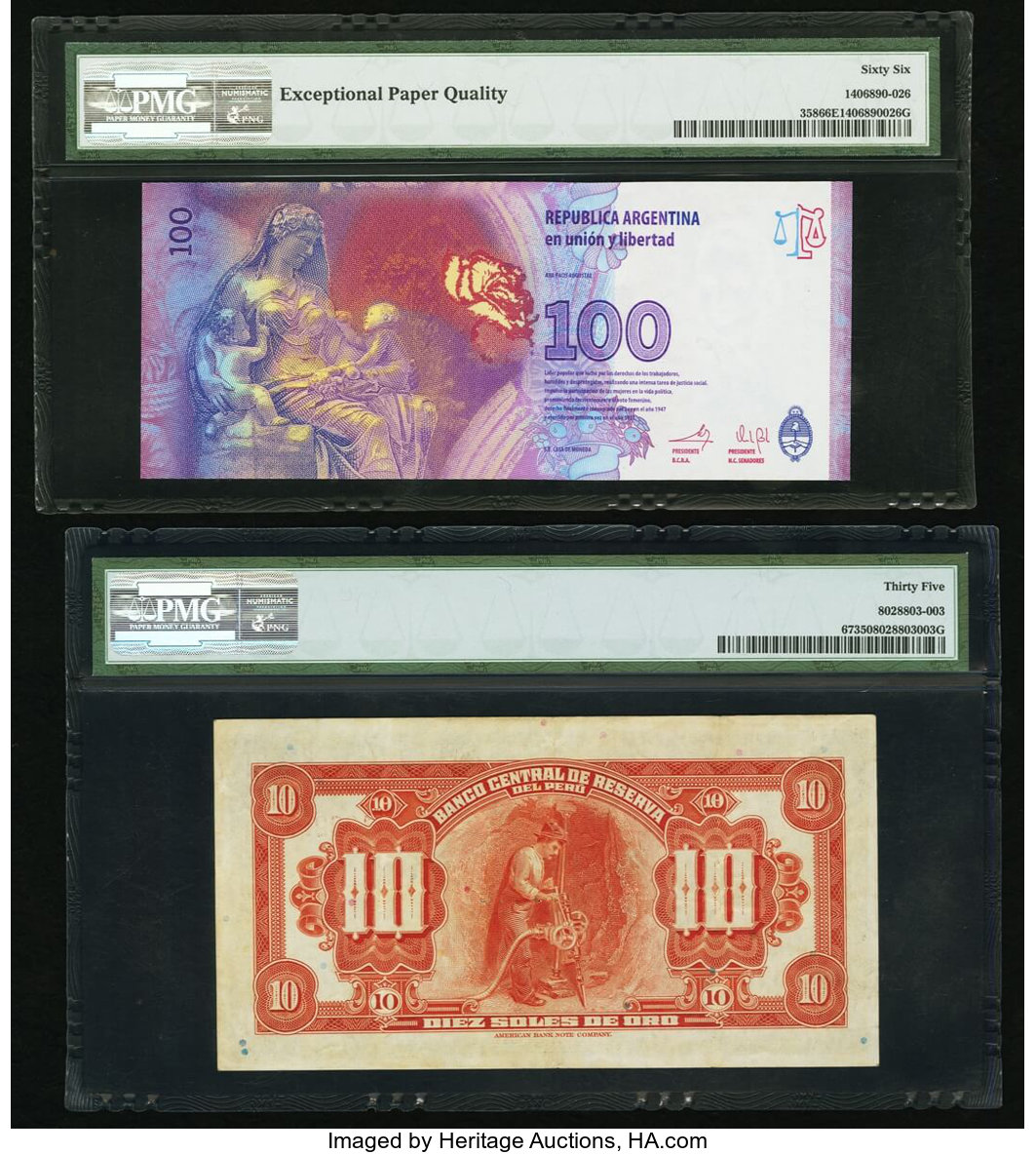 image for: Argentina  100 pesos (B412cz)