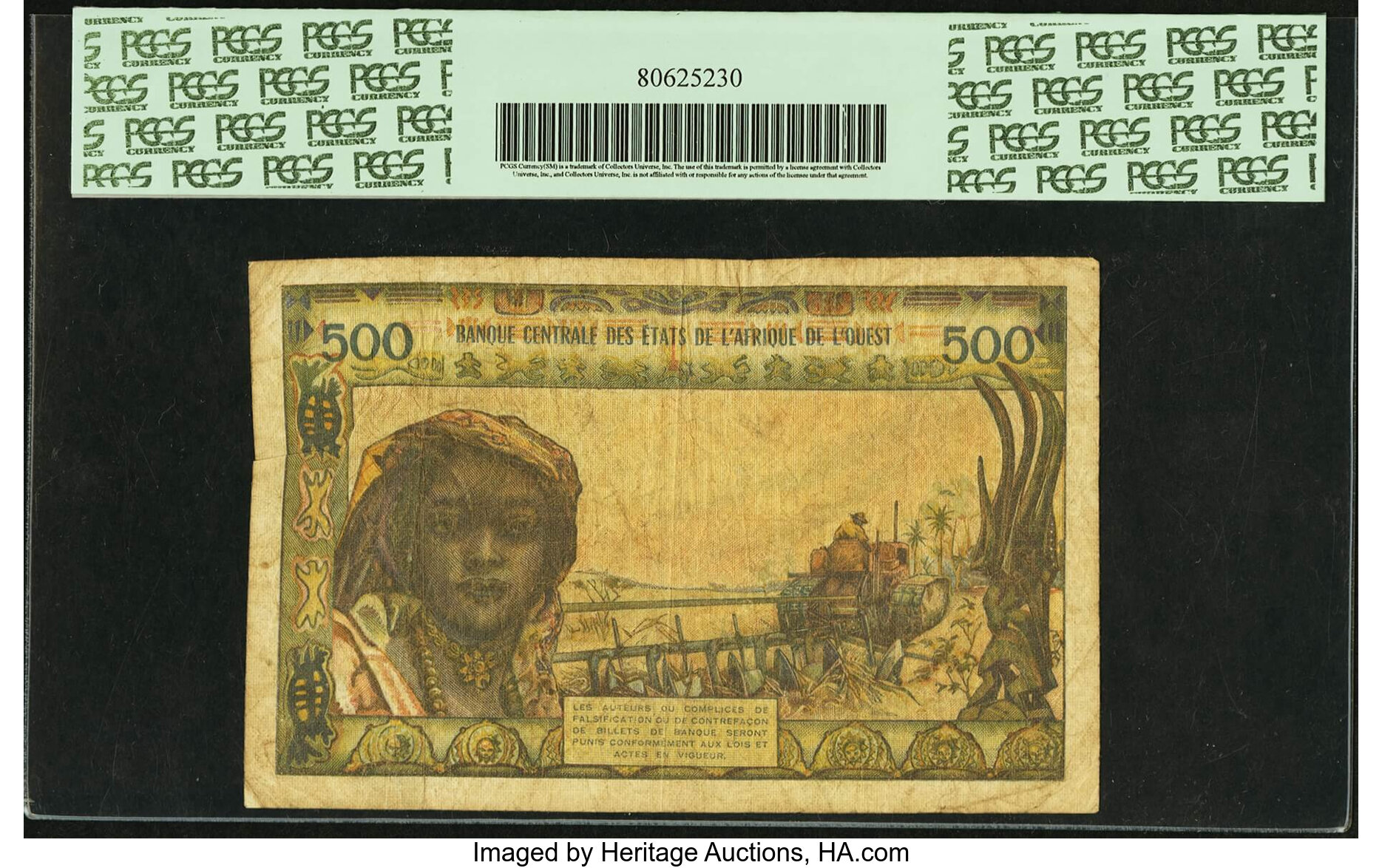 image for: West African States  500 francs (B107Ak)