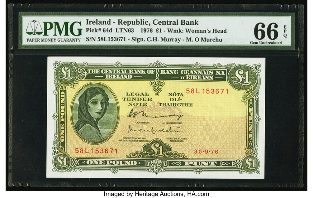 image for: Ireland, Republic of  1 pound (B209cs2)