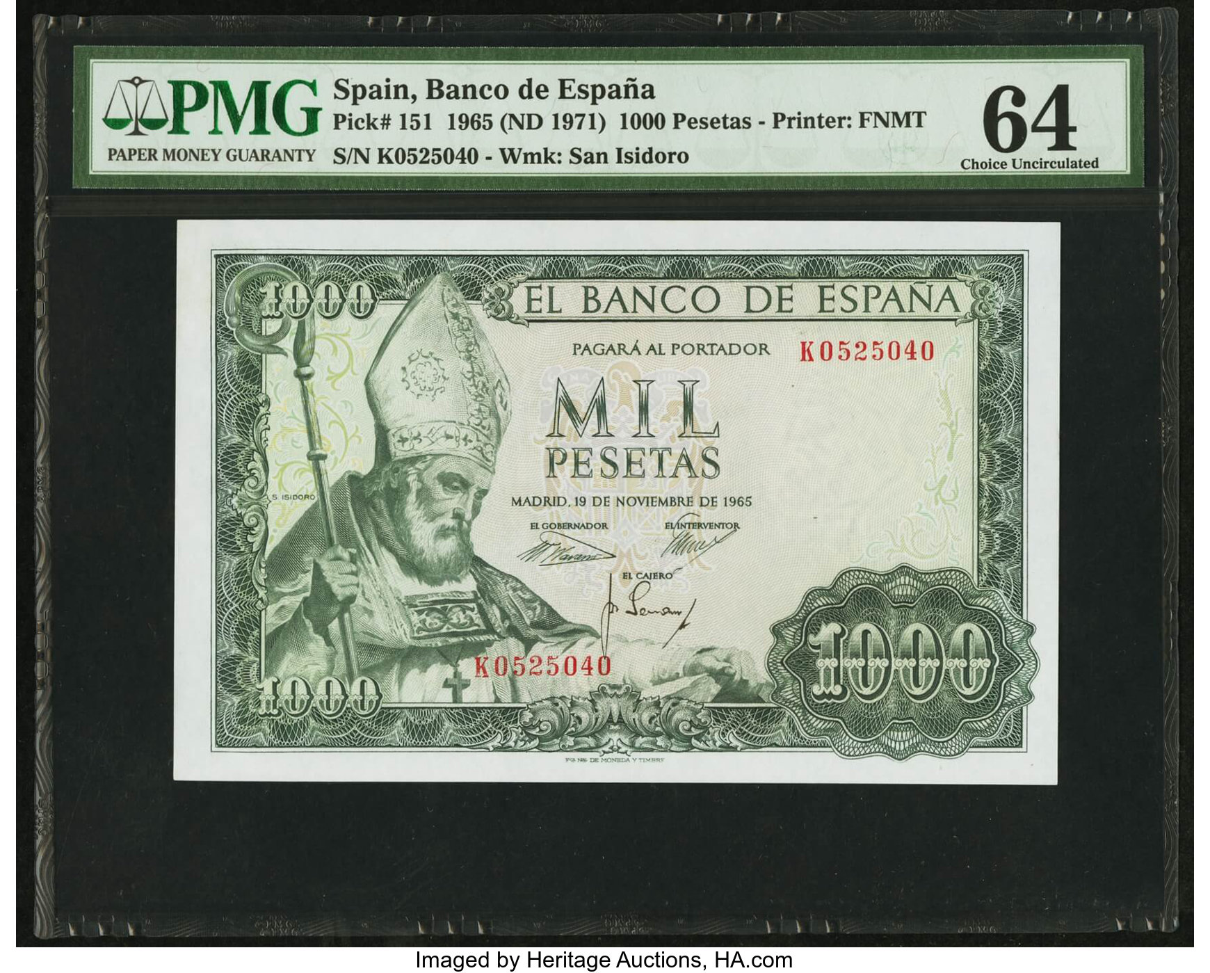 image for: Spain  1,000 pesetas (B617a)