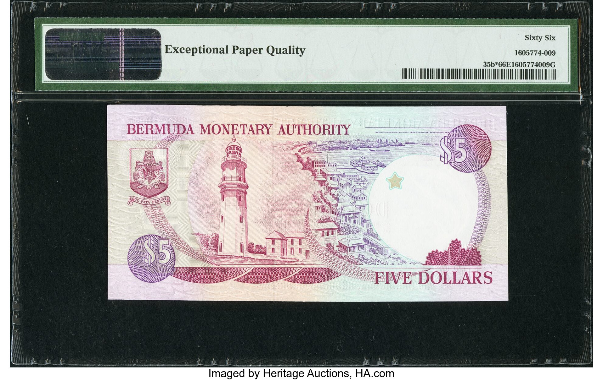 image for: Bermuda  5 dollars (B208as)