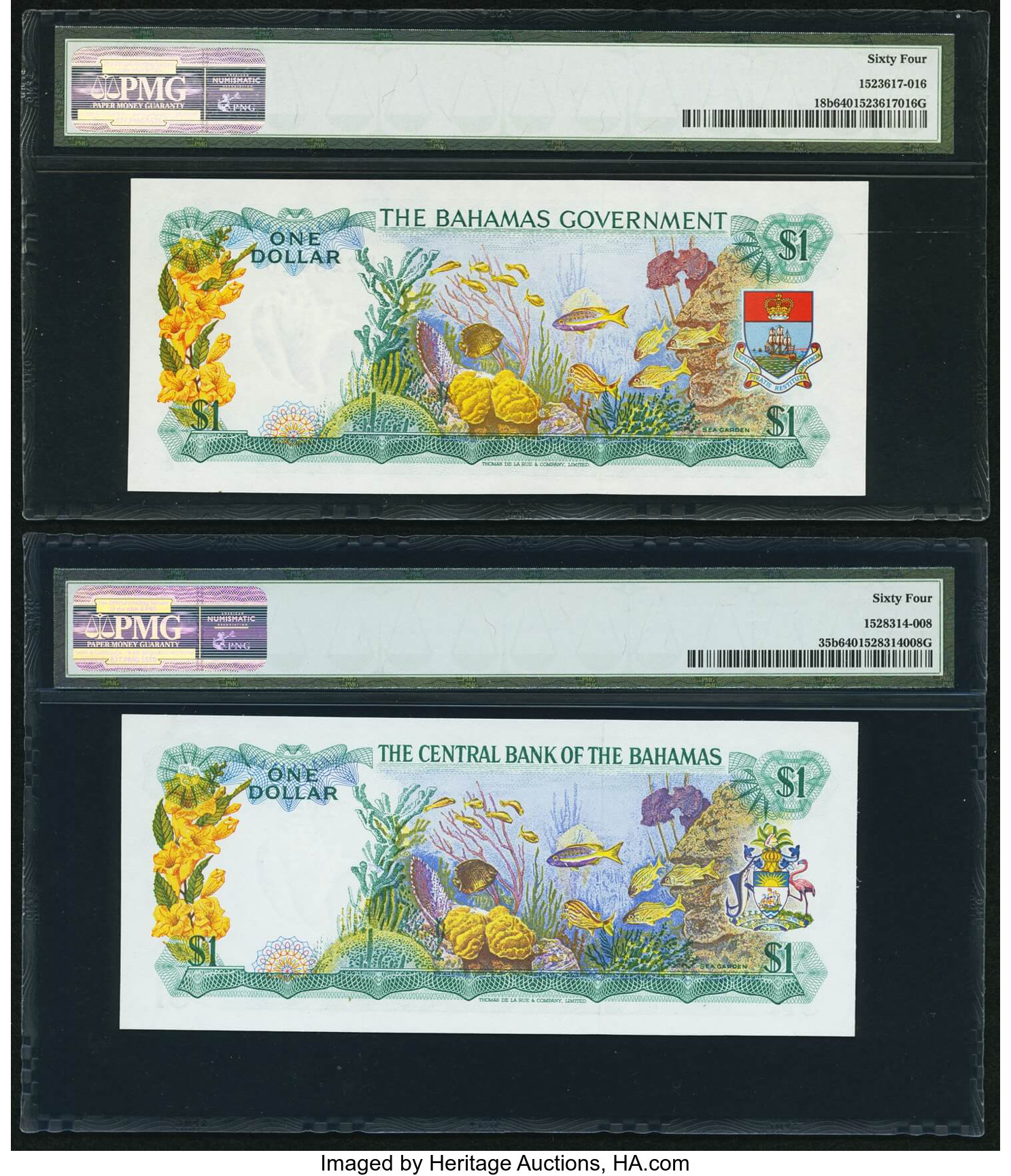 image for: Bahamas  1 dollar (B117a)