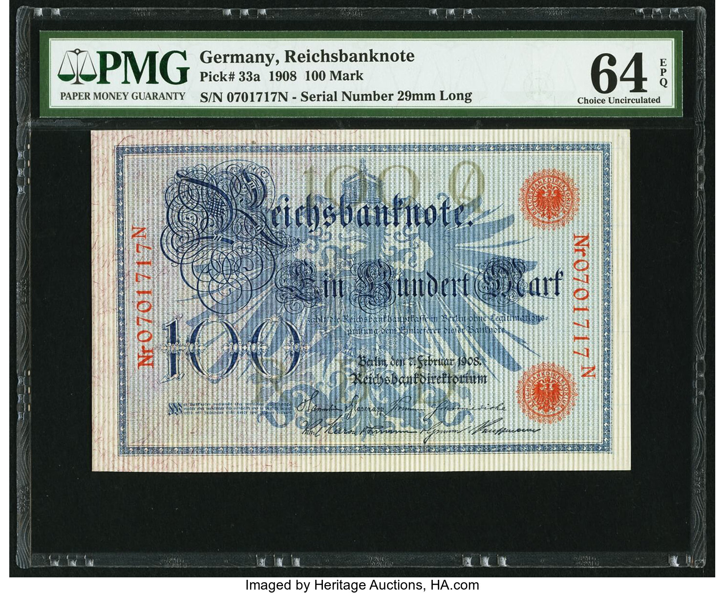 image for: Germany  100 mark (B210a6s)