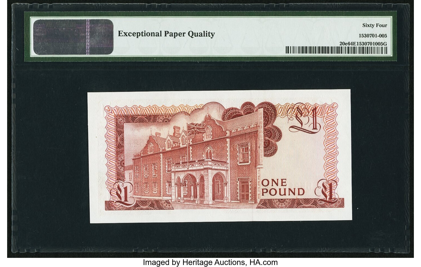 image for: Gibraltar  1 pound (B118d)