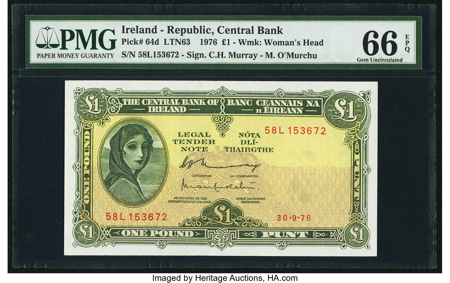 image for: Ireland, Republic of  1 pound (B209dz)