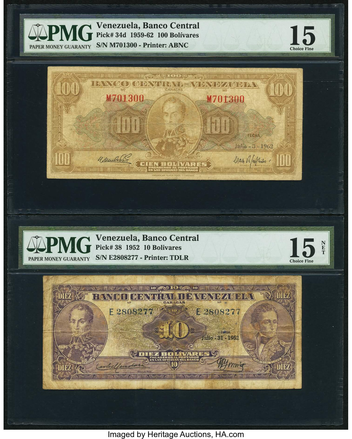 image for: Venezuela  10 bol?vares(B308as3)