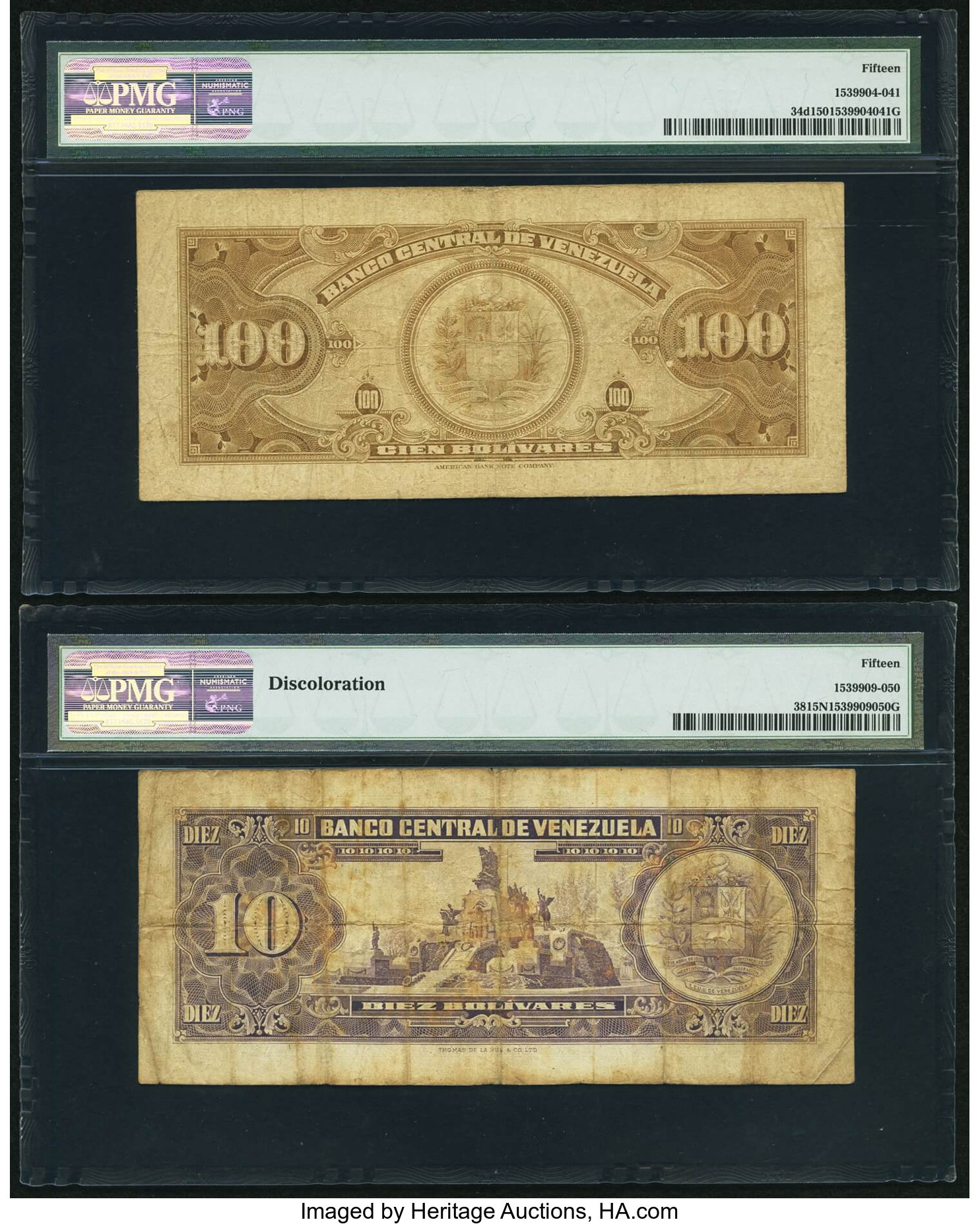 image for: Venezuela  10 bol?vares(B308as2)