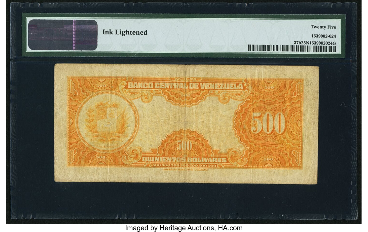 image for: Venezuela  500 bol?vares(B307c)