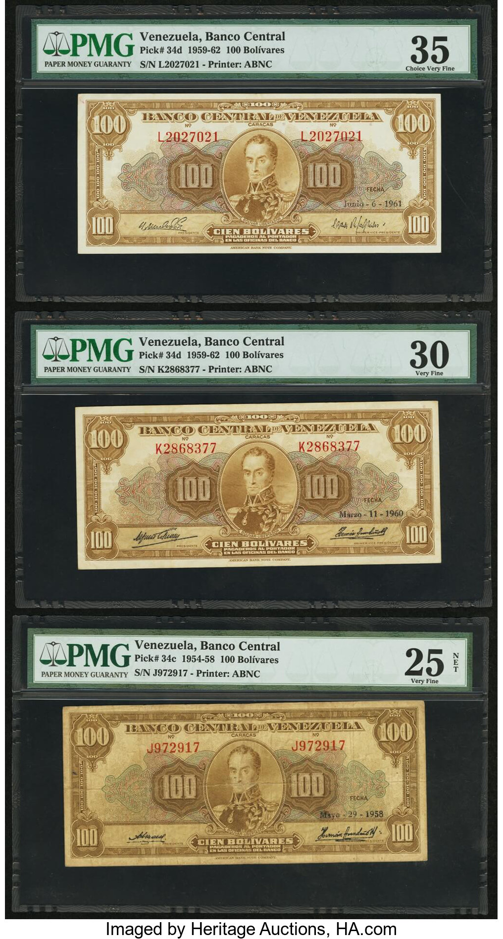image for: Venezuela  100 bol?vares(B304bb)