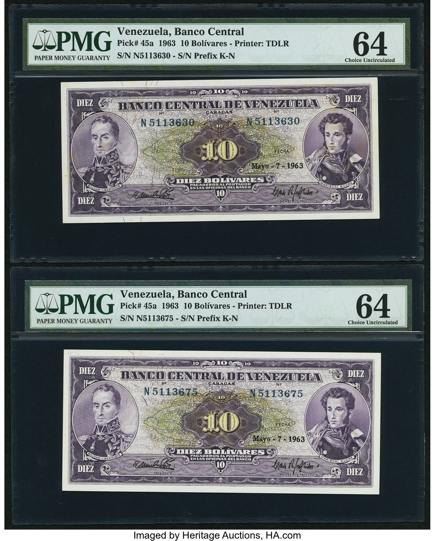 image for: Venezuela  10 bol?vares(B315gs1)