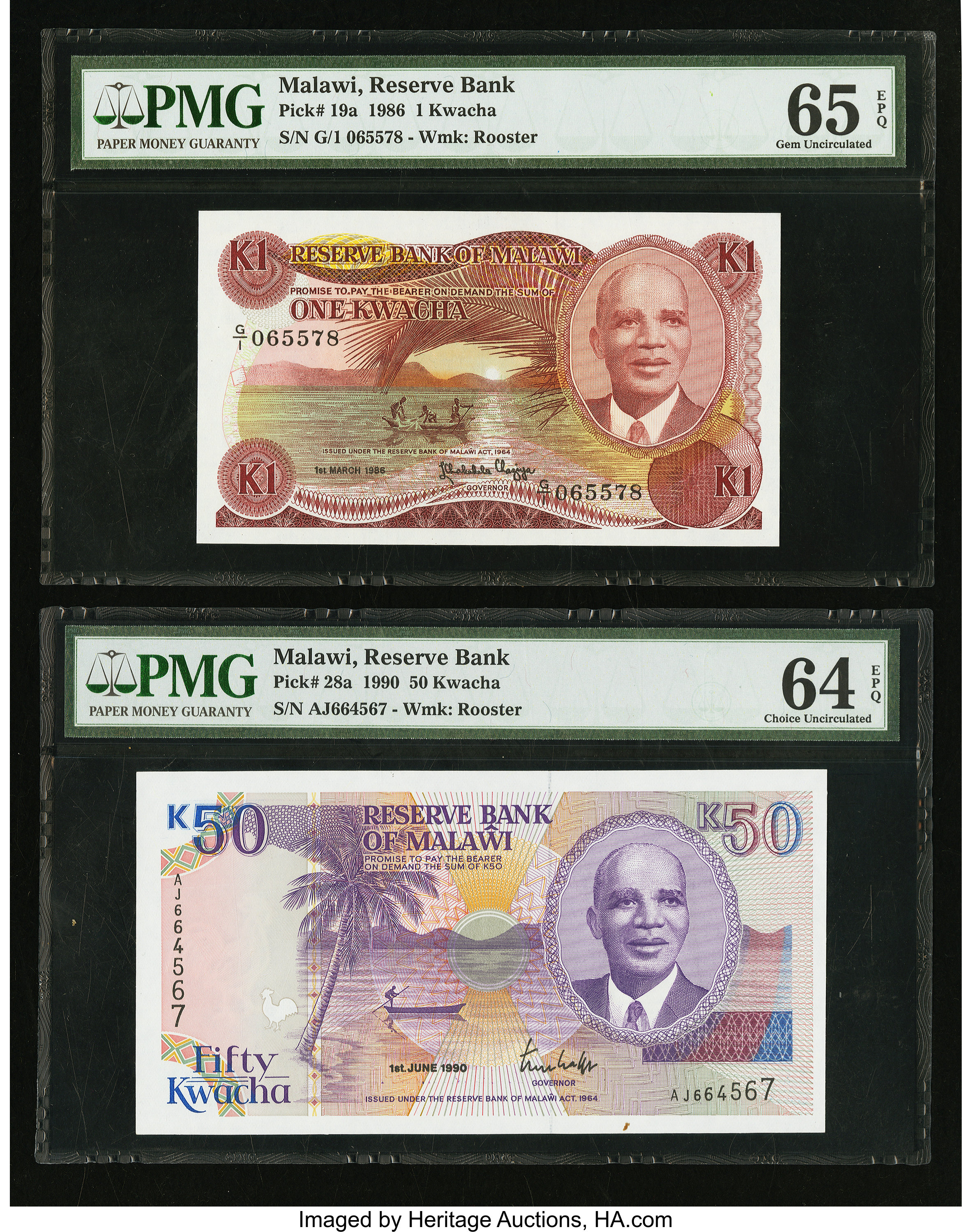 image for: Malawi  1 kwacha(B119b)
